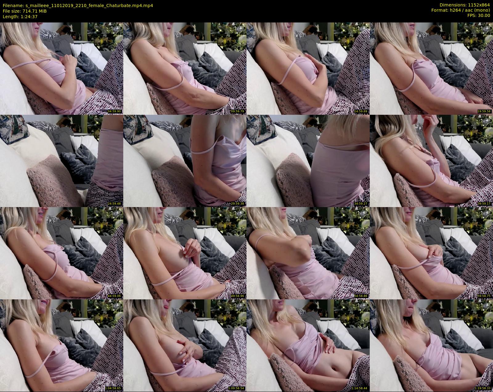 s_mailleee — 85 minute Chaturbate female cam show recording, 720p, Jan 11, 2019
