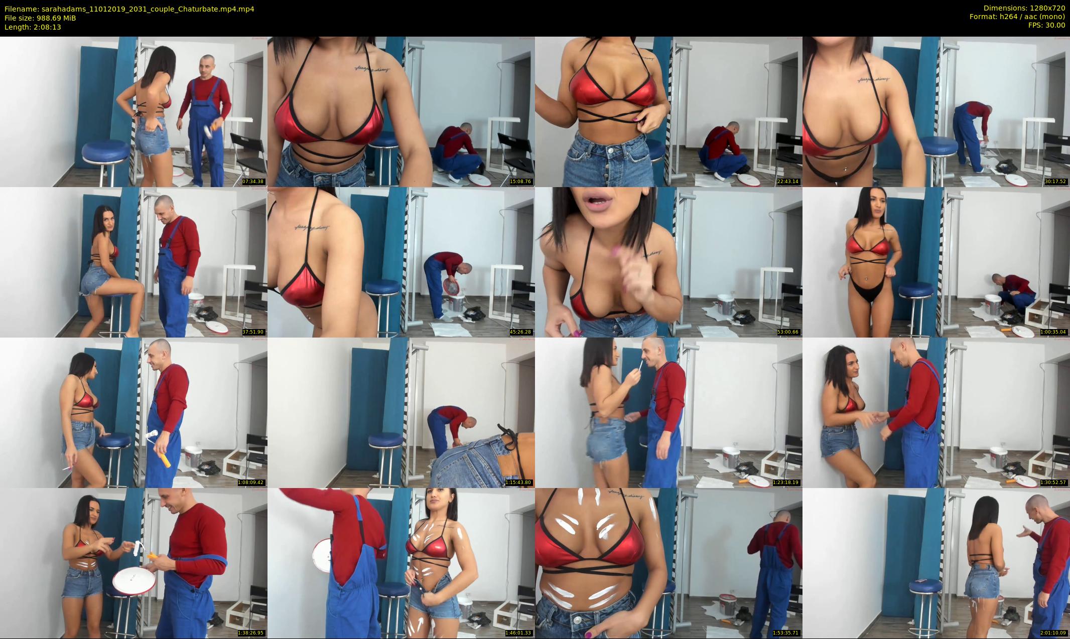 sarahadams — 129 minute Chaturbate female cam show recording, 720p, Jan 11, 2019