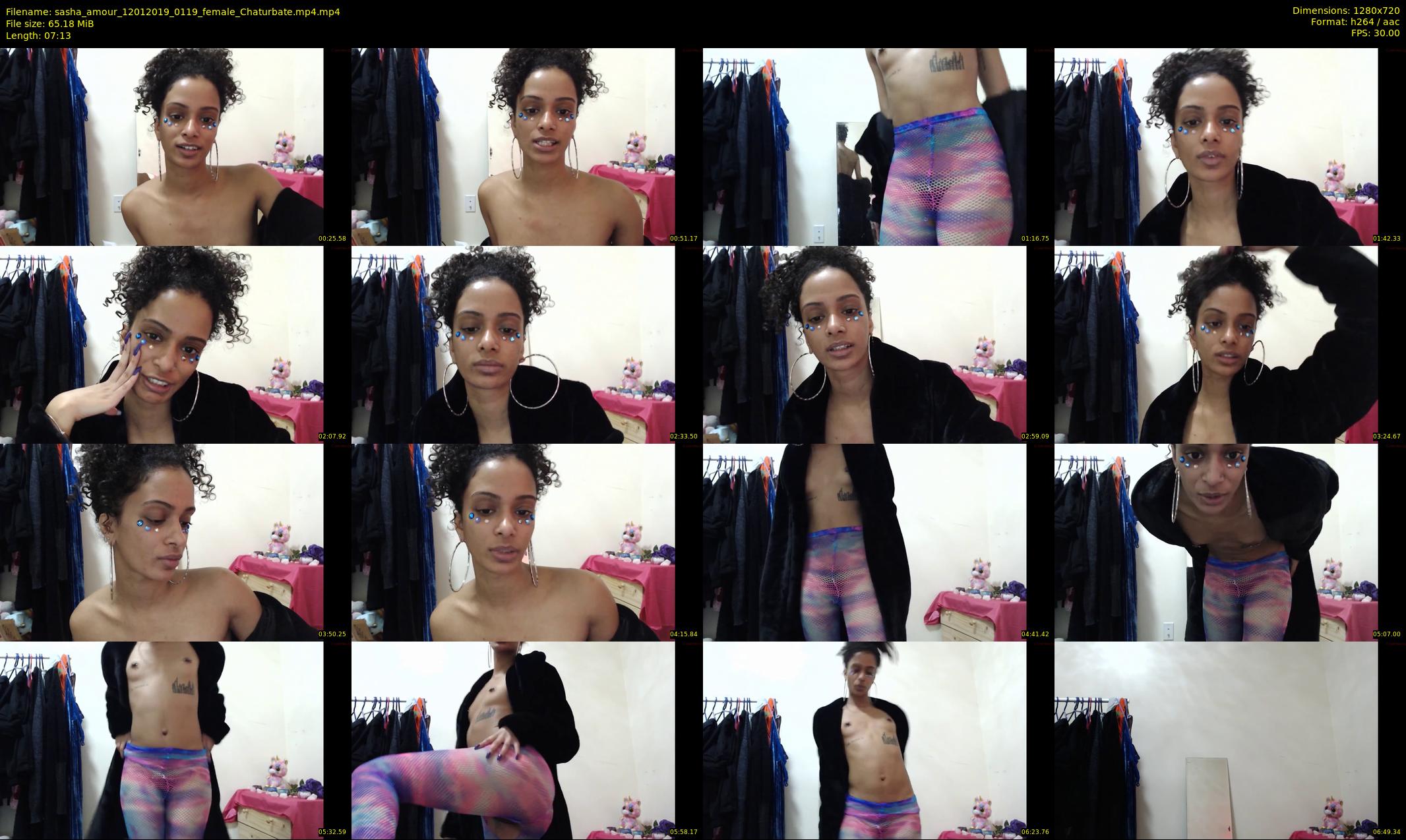 sasha_amour — 8 minute Chaturbate female cam show recording, 720p, Jan 12, 2019