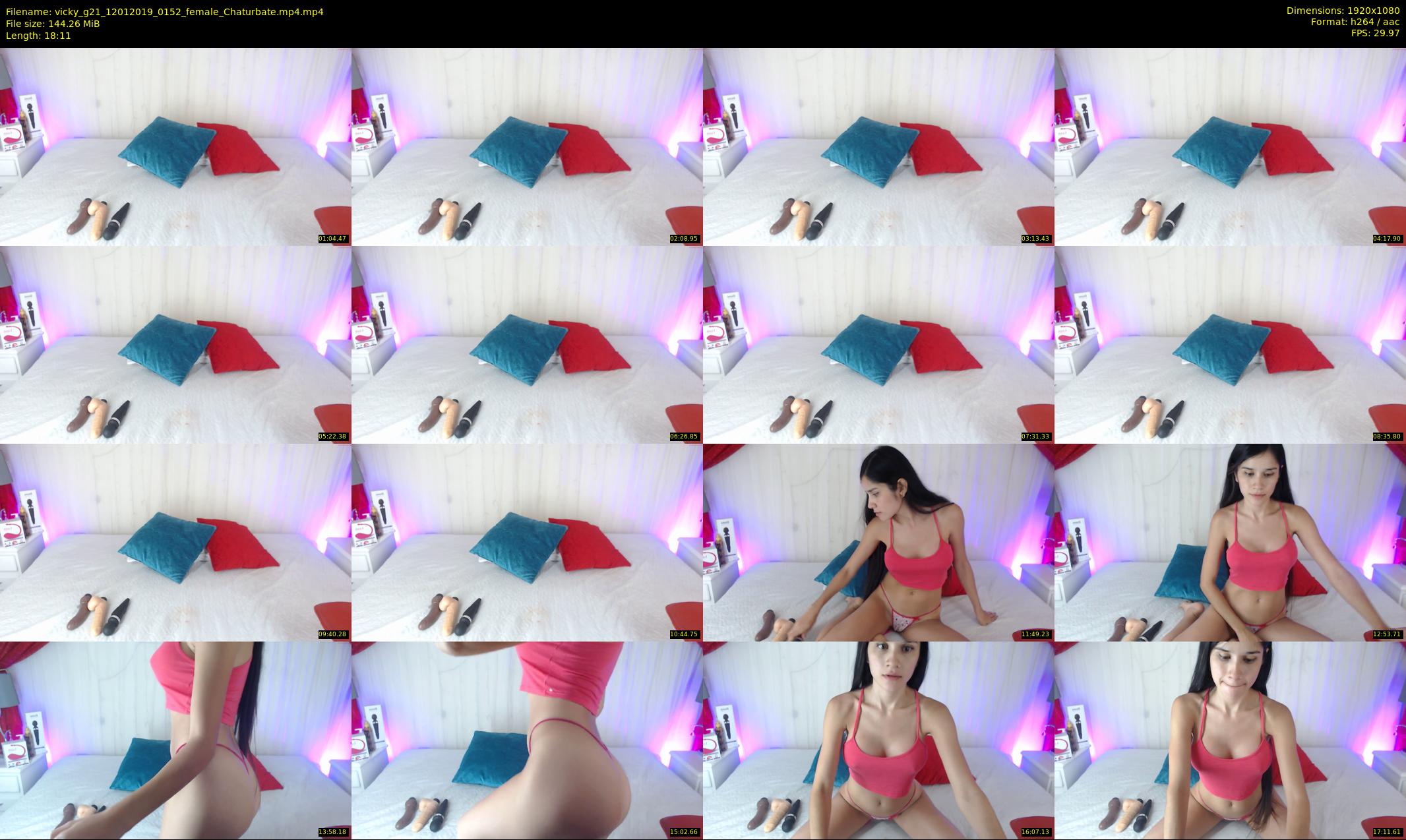 vicky_g21 — 19 minute Chaturbate female cam show recording, 1080p, Jan 12, 2019