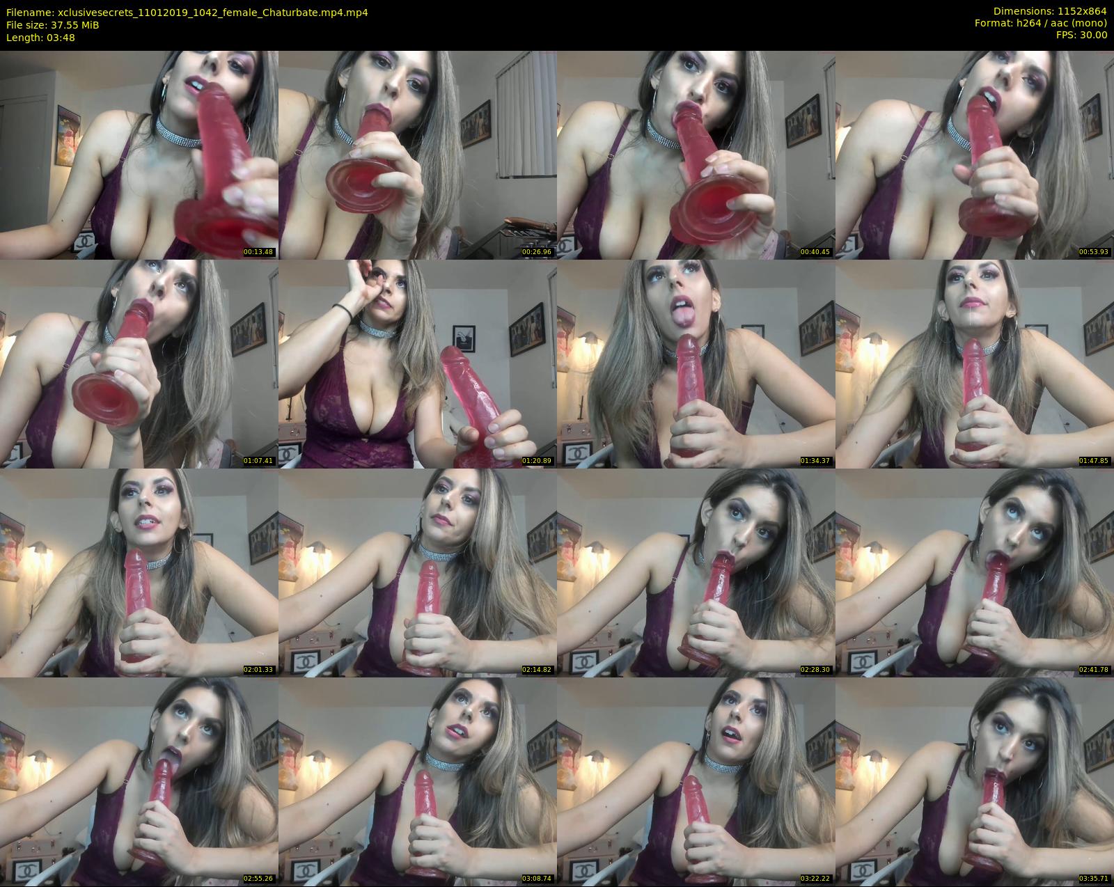 xclusivesecrets — 4 minute Chaturbate female cam show recording, 720p, Jan 11, 2019