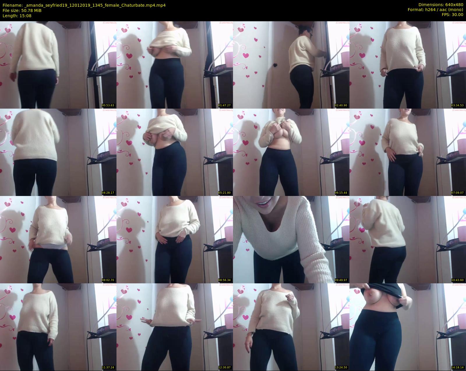 _amanda_seyfried19 — 16 minute Chaturbate female cam show recording, 480p, Jan 12, 2019