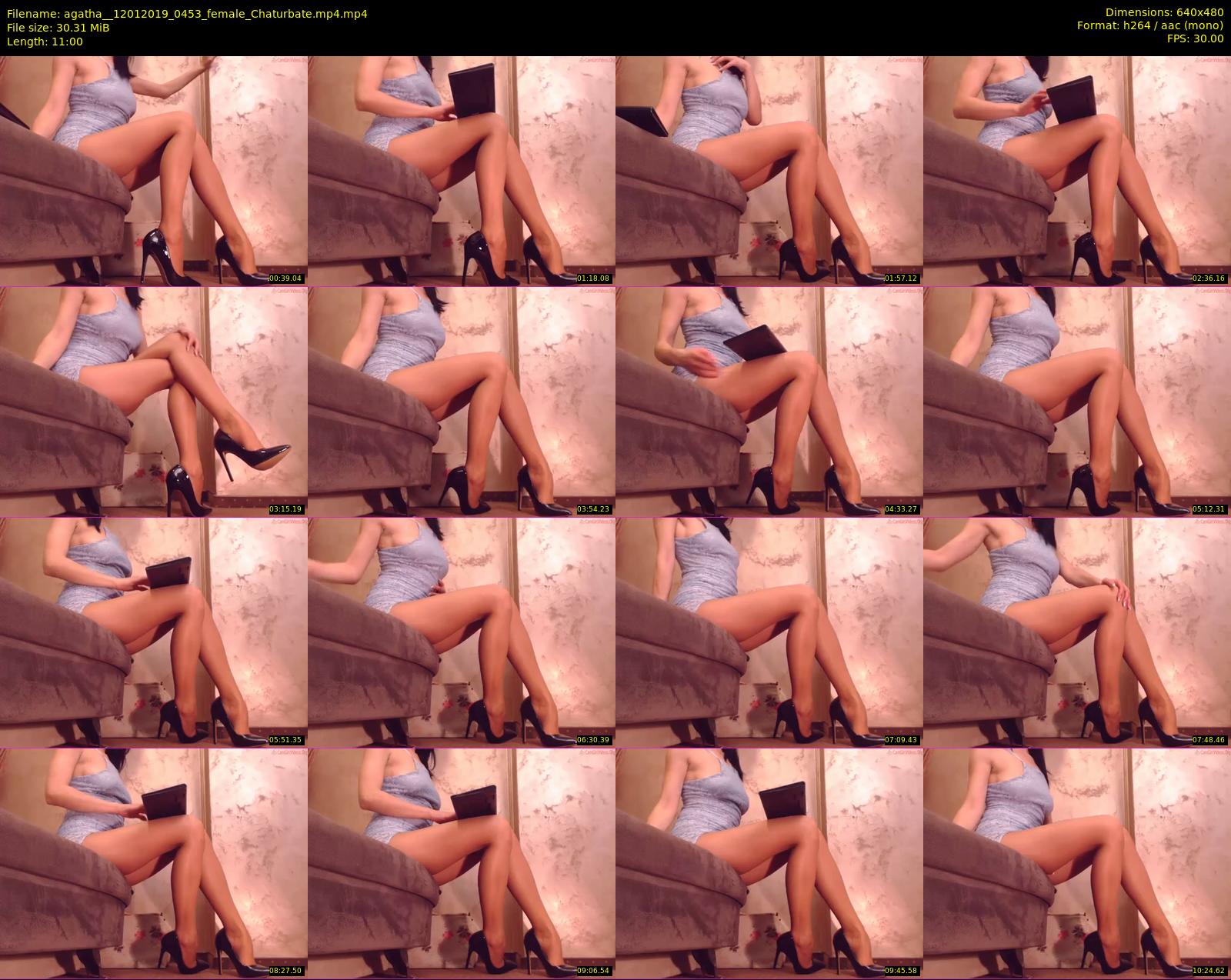 agatha_ — 11 minute Chaturbate female cam show recording, 480p, Jan 12, 2019