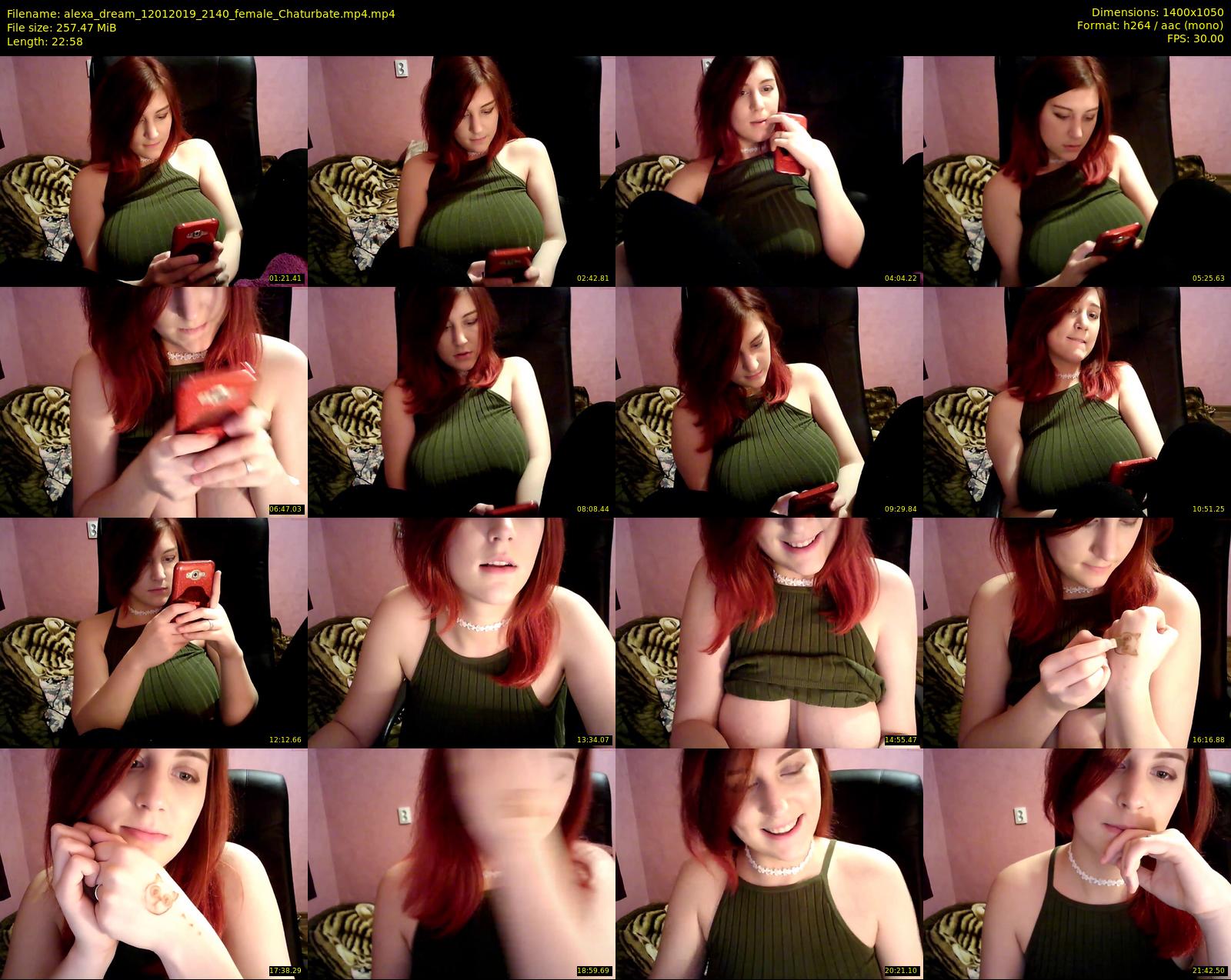 alexa_dream — 23 minute Chaturbate female cam show recording, 720p, Jan 12, 2019