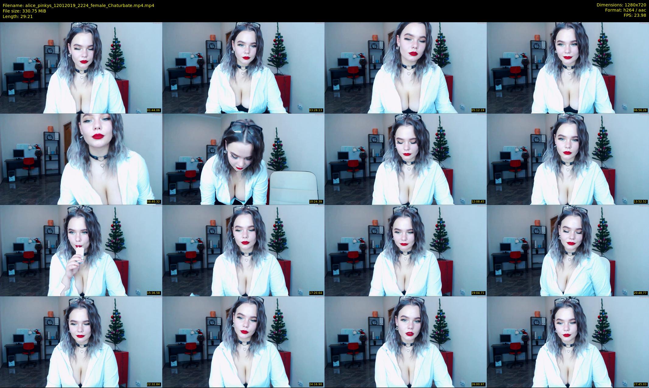 alice_pinkys — 30 minute Chaturbate female cam show recording, 720p, Jan 12, 2019