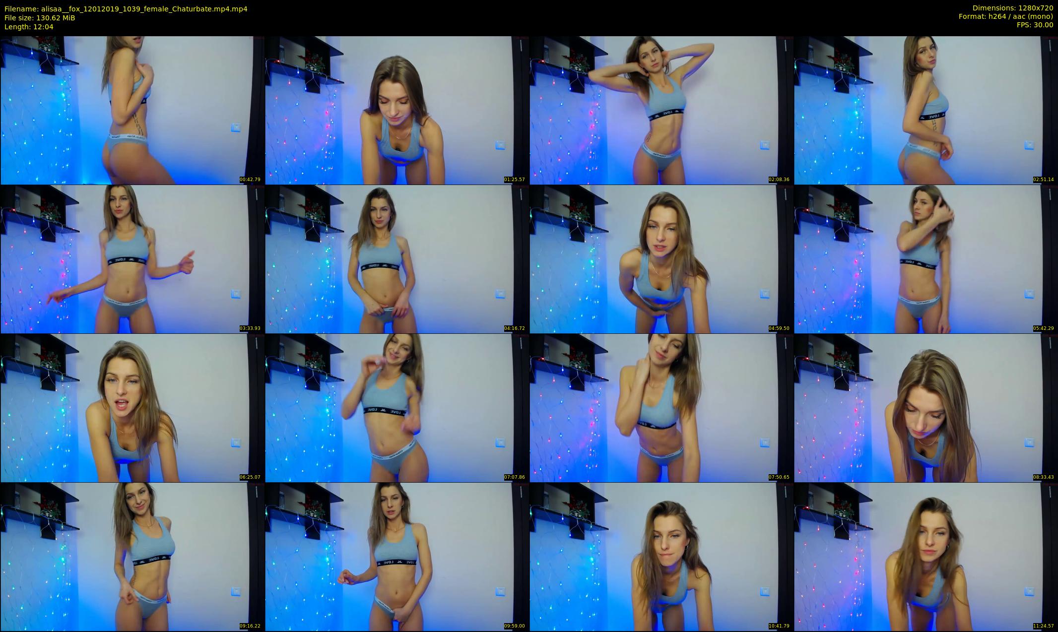 alisaa__fox — 13 minute Chaturbate female cam show recording, 720p, Jan 12, 2019