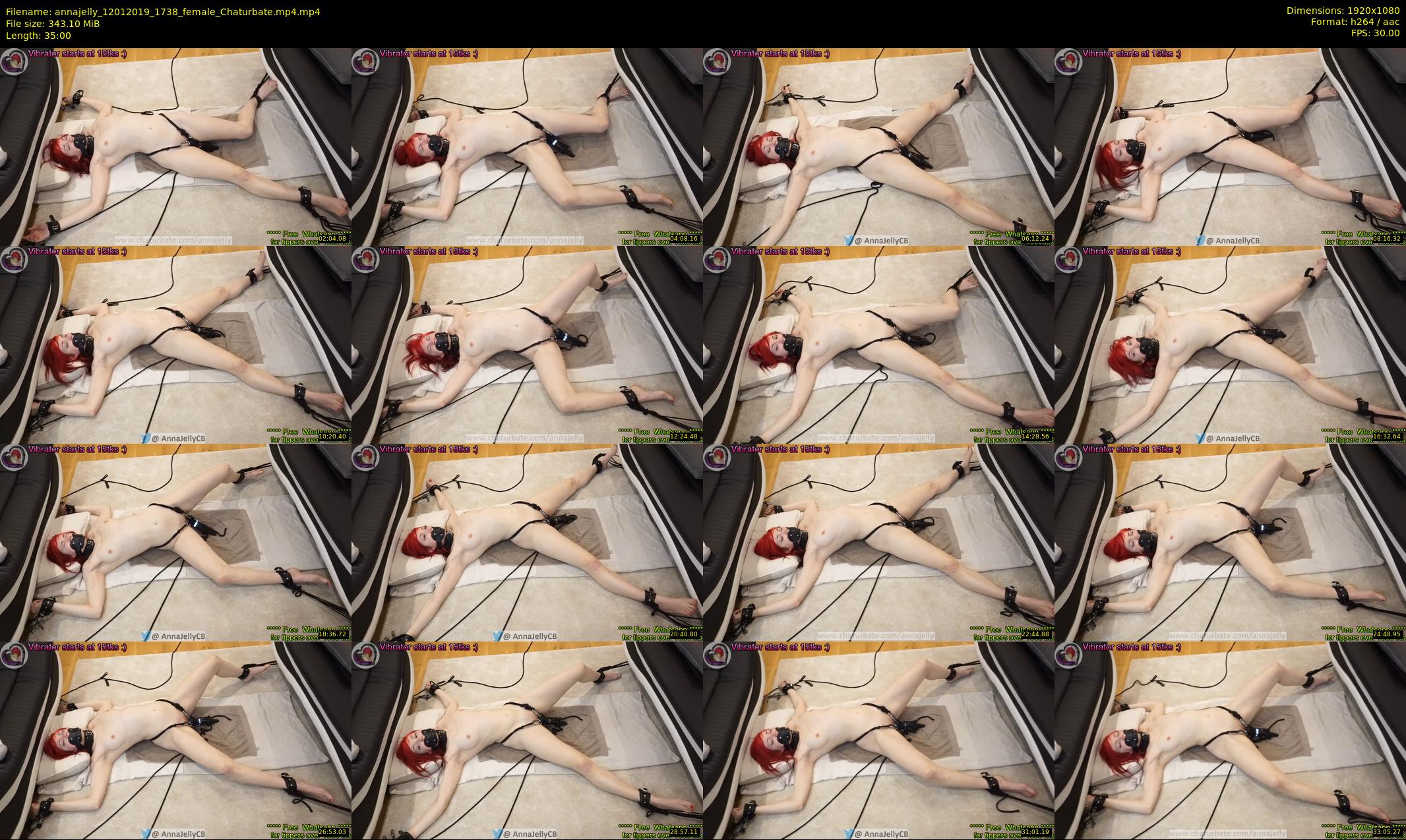 annajelly — 35 minute Chaturbate couple cam show recording, 1080p, Jan 12, 2019
