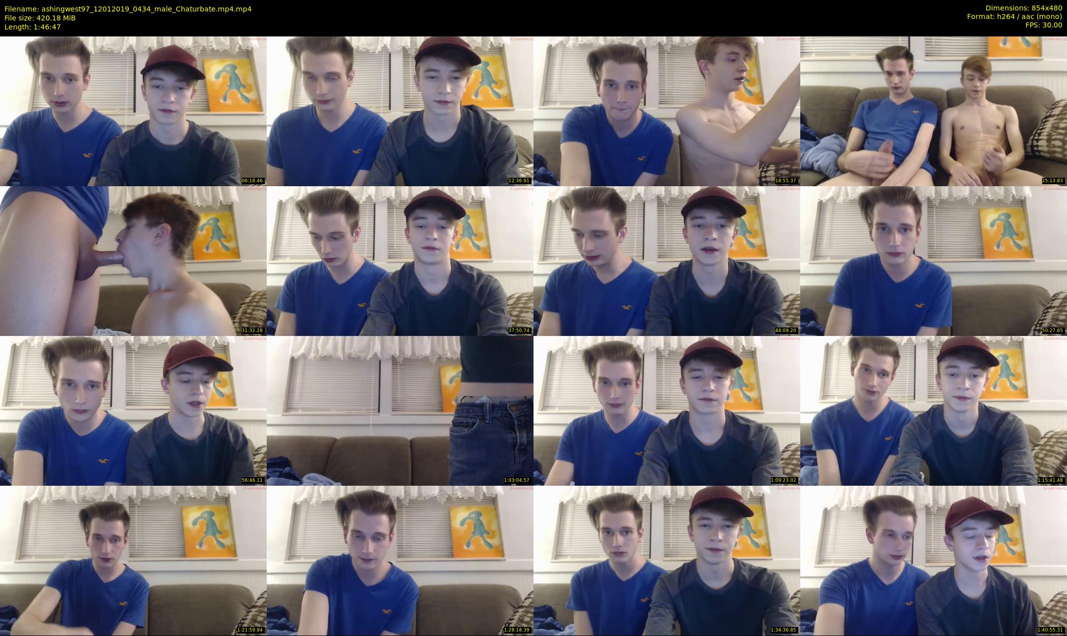 ashingwest97 — 107 minute Chaturbate male cam show recording, 480p, Jan 12, 2019