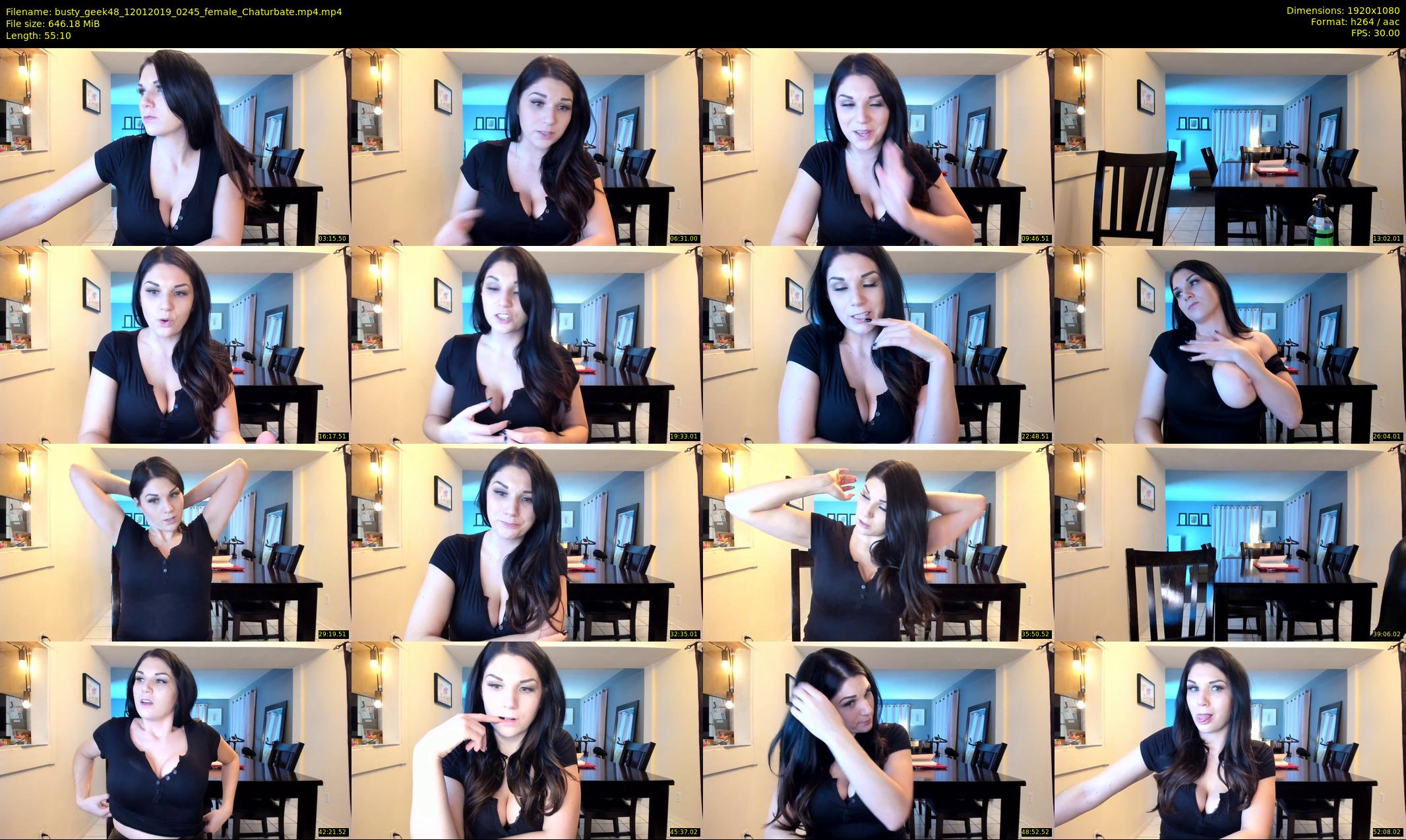 busty_geek48 — 56 minute Chaturbate female cam show recording, 1080p, Jan 12, 2019