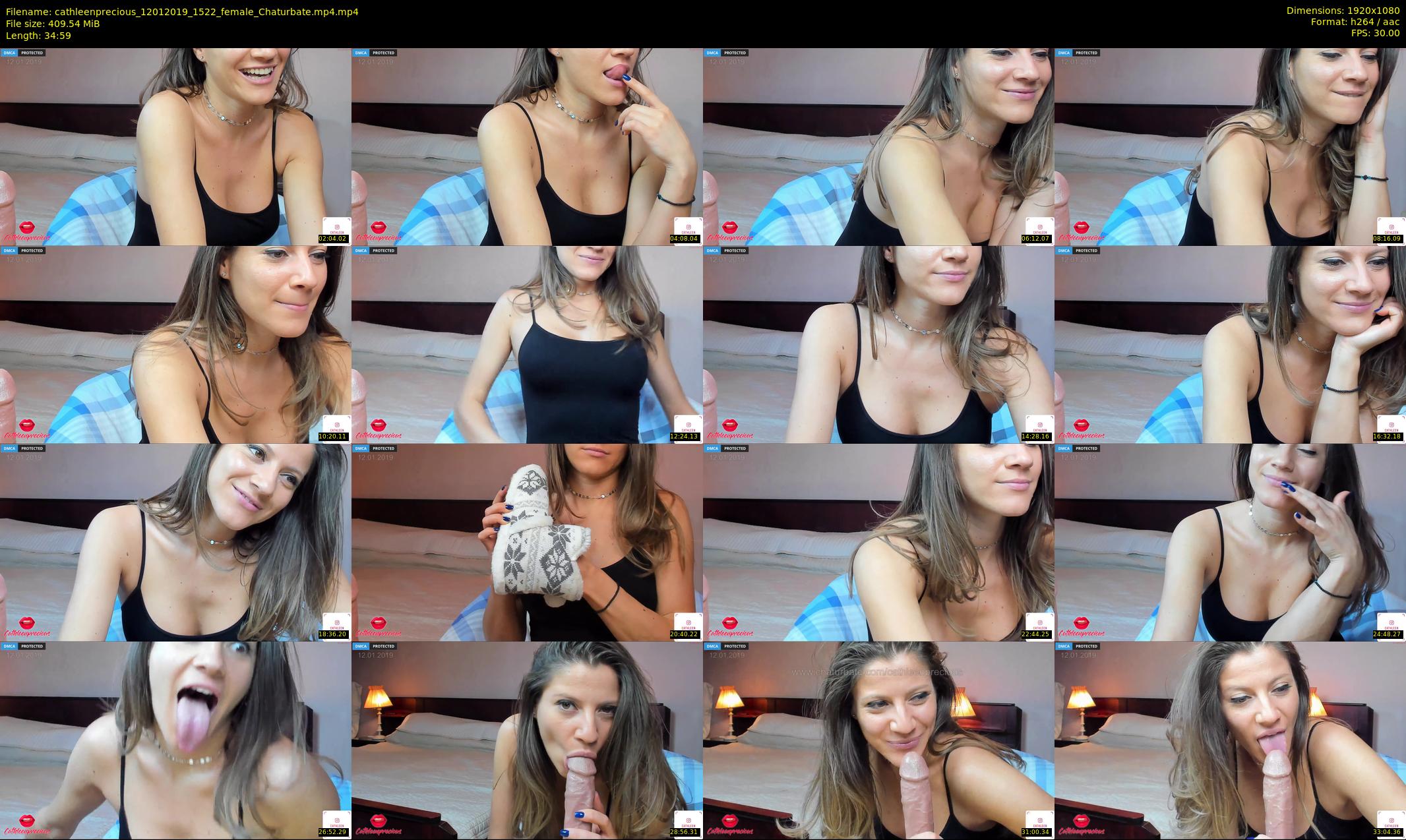 cathleenprecious — 35 minute Chaturbate female cam show recording, 1080p, Jan 12, 2019