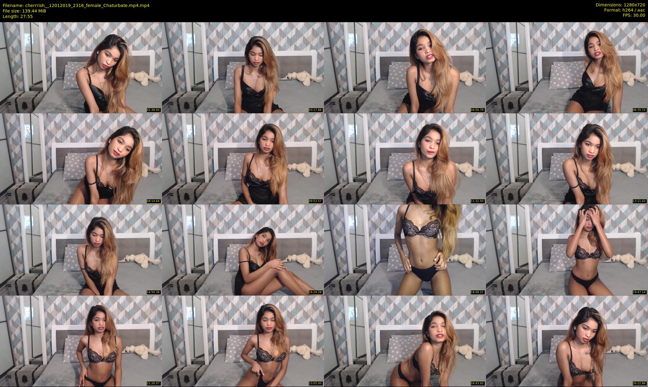 cherrrish_ — 28 minute Chaturbate female cam show recording, 720p, Jan 12, 2019