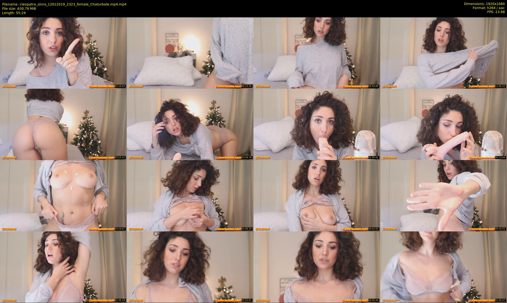 cleopatra_sinns — 56 minute Chaturbate female cam show recording, 1080p, Jan 12, 2019