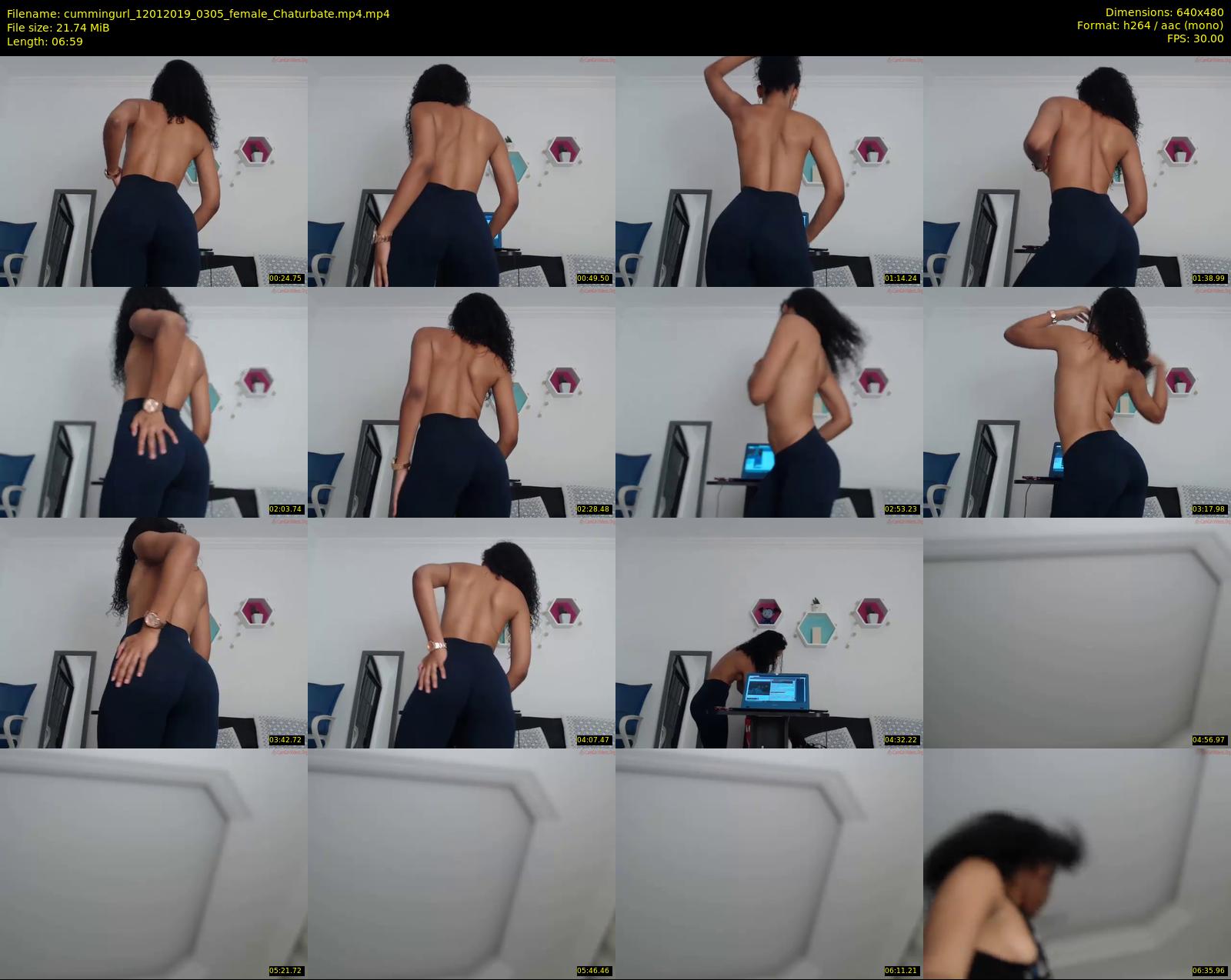 cummingurl — 7 minute Chaturbate couple cam show recording, 480p, Jan 12, 2019