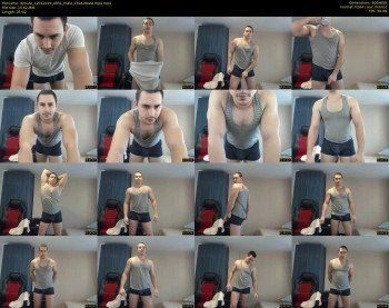 djmute — 4 minute Chaturbate male cam show recording, 480p, Jan 12, 2019