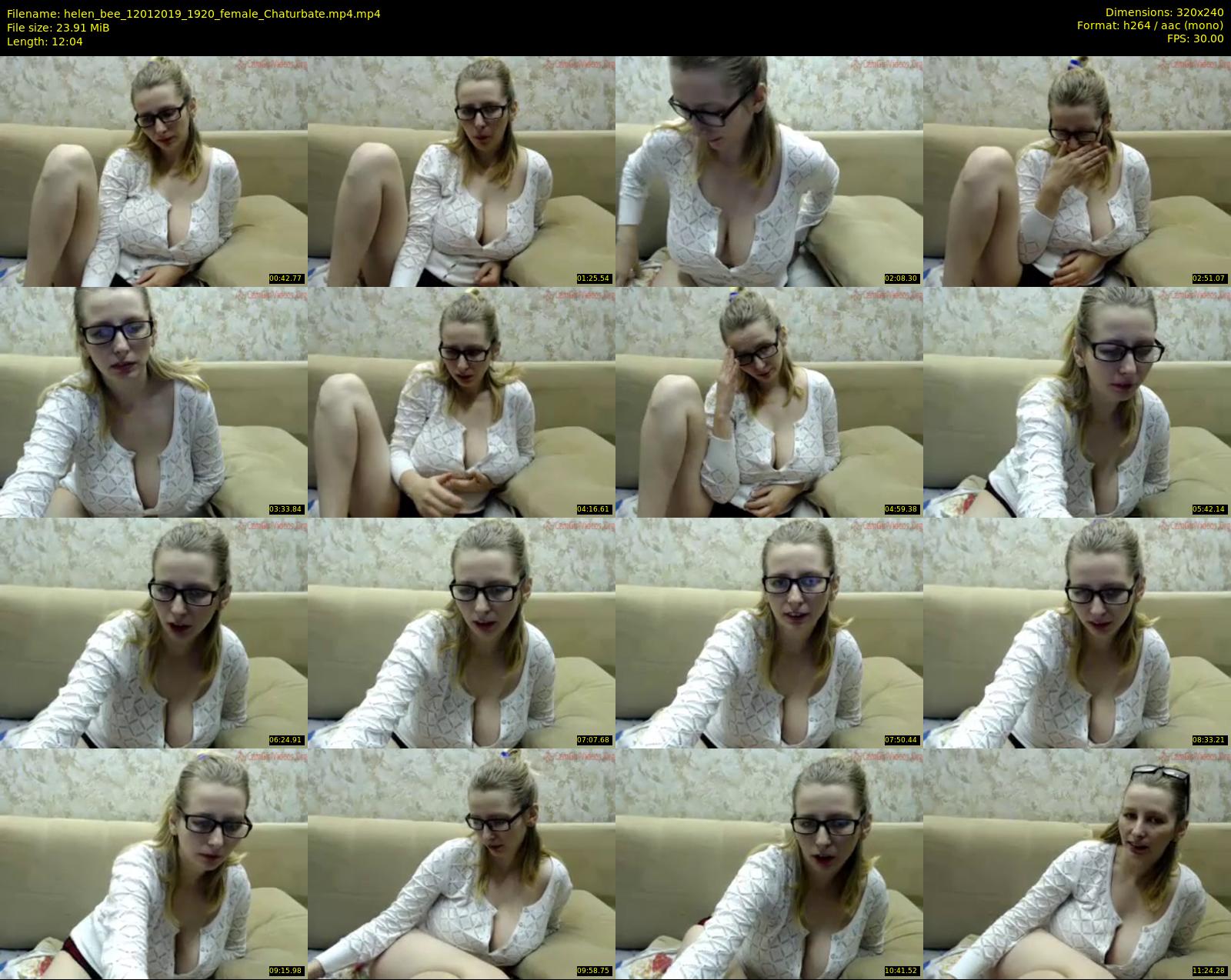helen_bee — 13 minute Chaturbate female cam show recording, SD, Jan 12, 2019