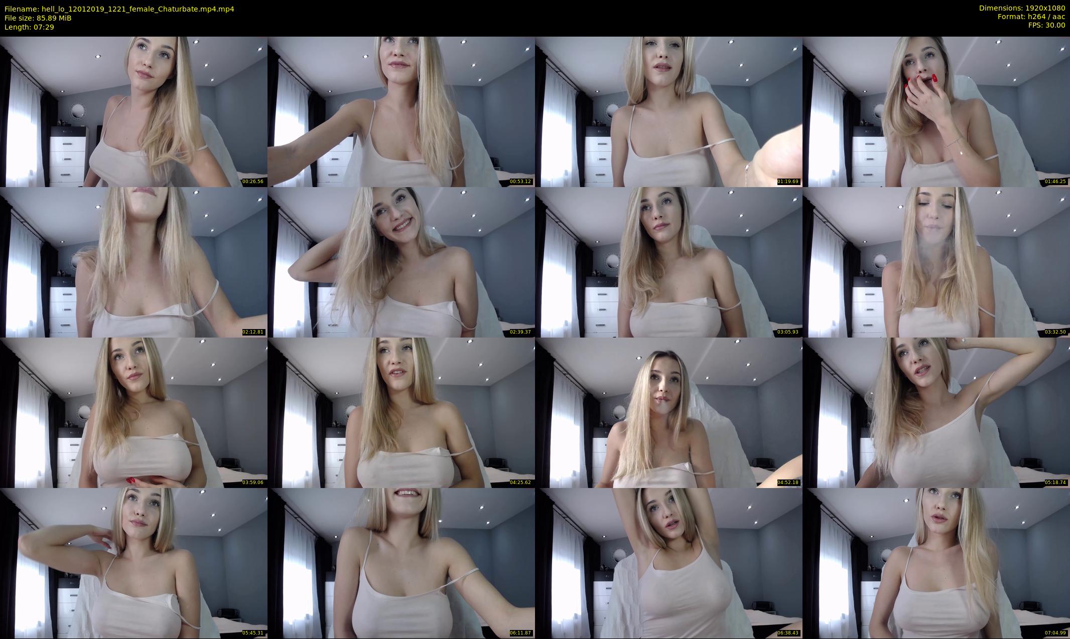 hell_lo — 8 minute Chaturbate female cam show recording, 1080p, Jan 12, 2019
