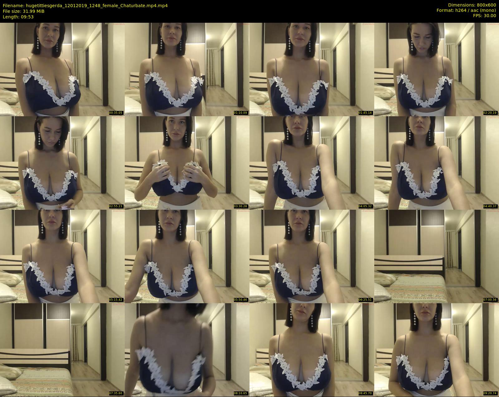 hugetittiesgerda — 10 minute Chaturbate female cam show recording, 480p, Jan 12, 2019
