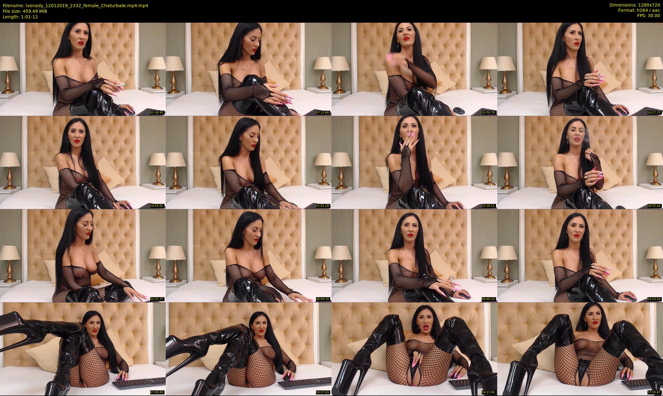 ivonady — 62 minute Chaturbate female cam show recording, 720p, Jan 12, 2019