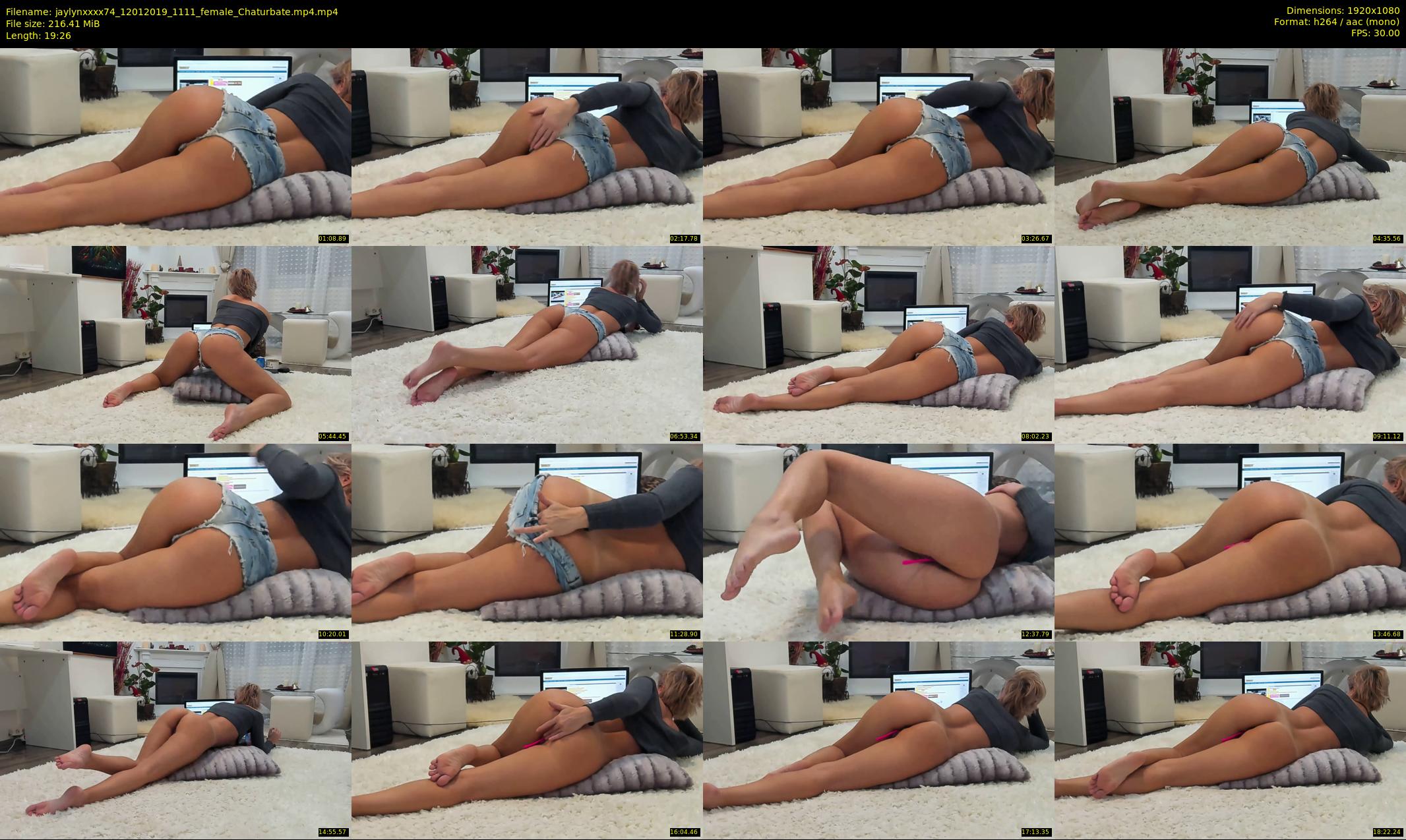 jaylynxxxx74 — 20 minute Chaturbate female cam show recording, 1080p, Jan 12, 2019