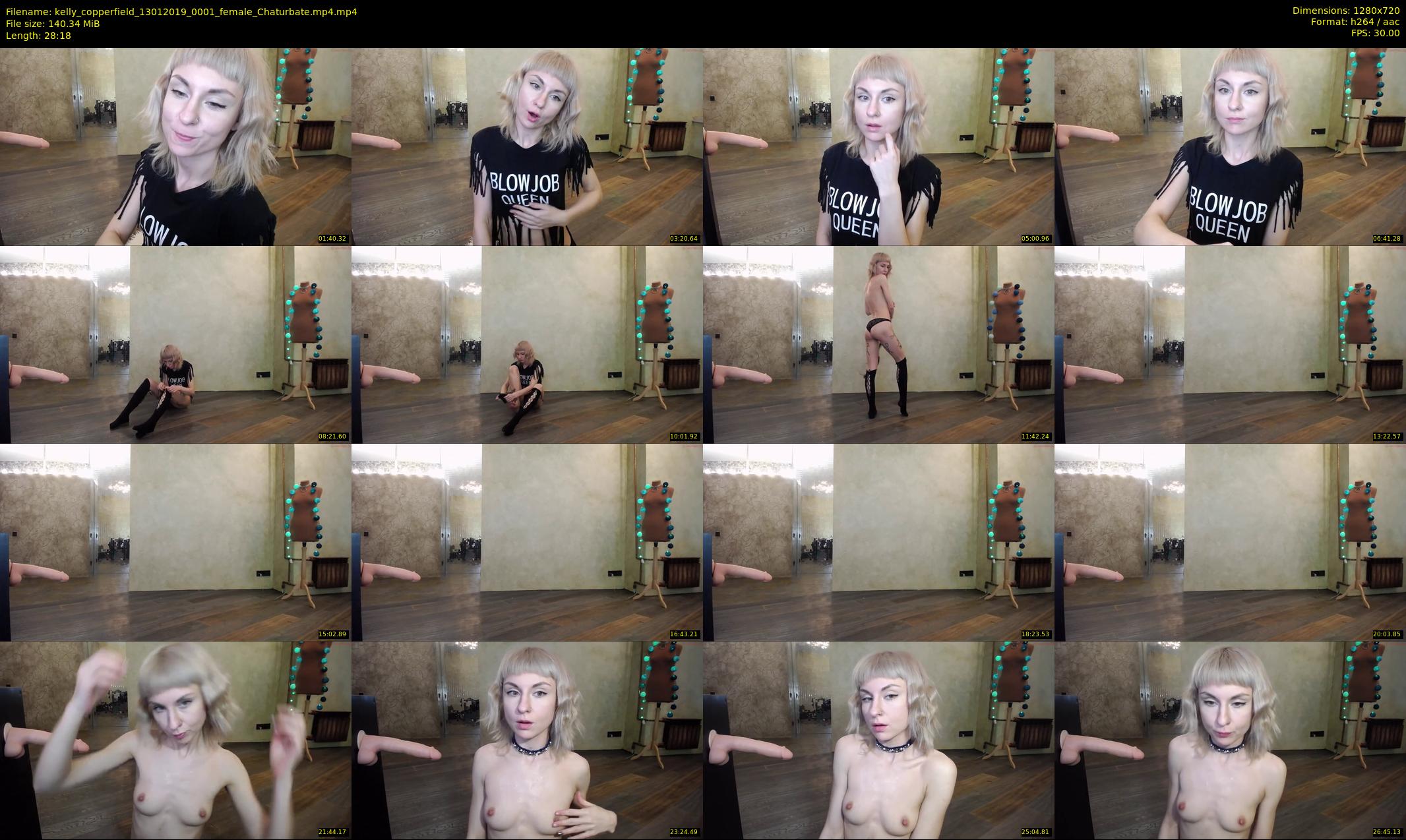 kelly_copperfield — 29 minute Chaturbate female cam show recording, 720p, Jan 13, 2019