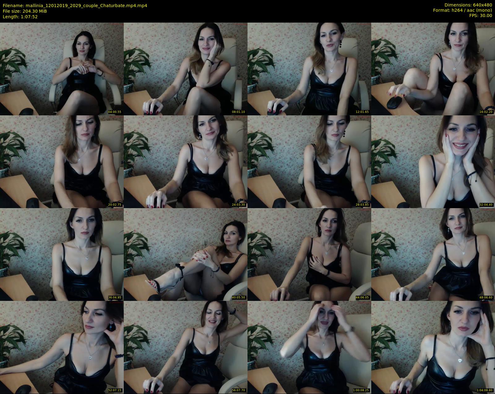 mallinia — 68 minute Chaturbate female cam show recording, 480p, Jan 12, 2019