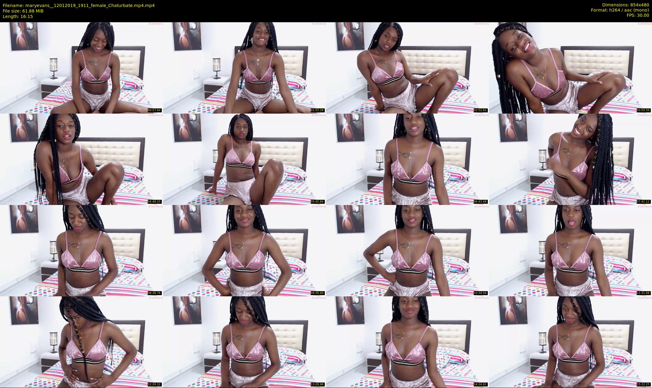 maryevans_ — 17 minute Chaturbate female cam show recording, 480p, Jan 12, 2019