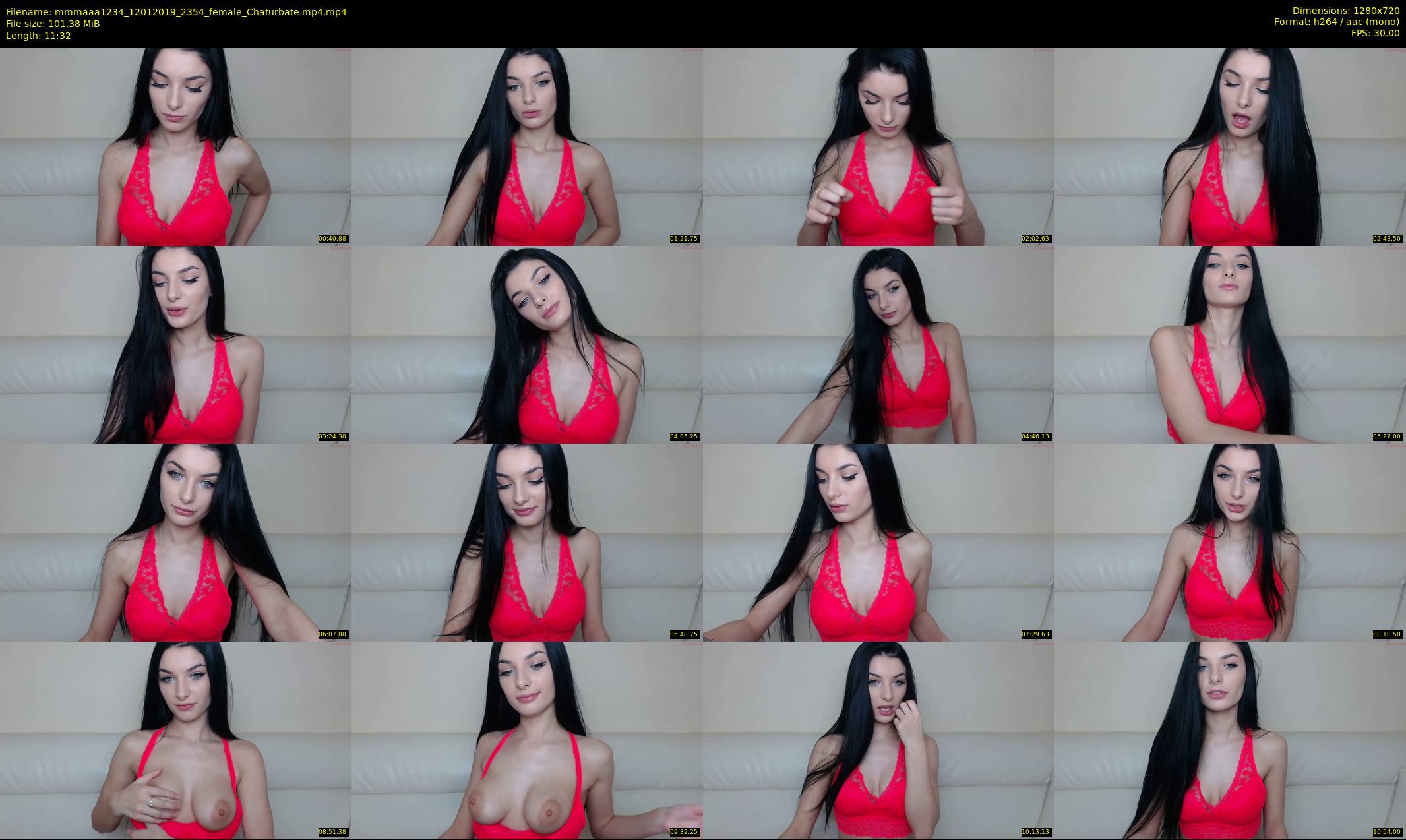 mmmaaa1234 — 12 minute Chaturbate female cam show recording, 720p, Jan 12, 2019