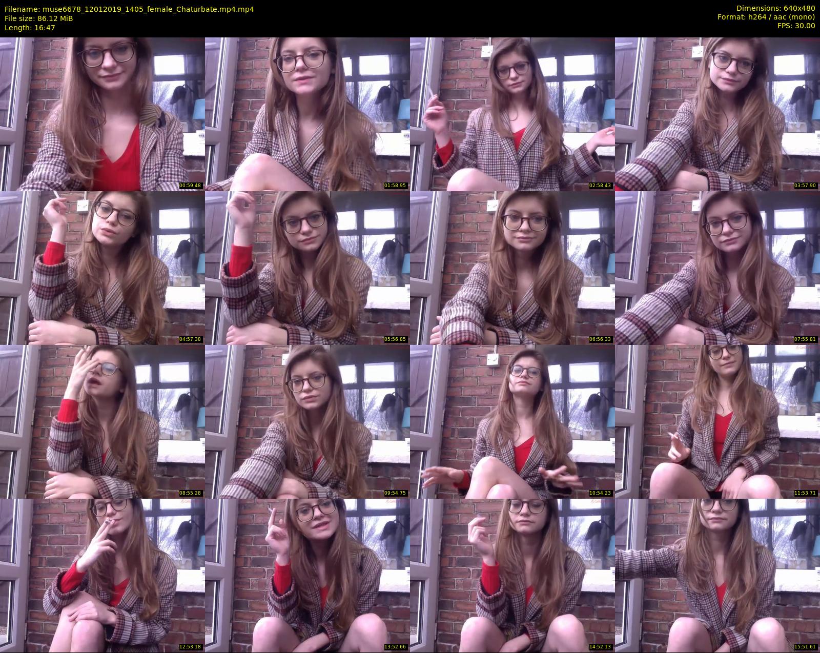 muse6678 — 17 minute Chaturbate female cam show recording, 480p, Jan 12, 2019
