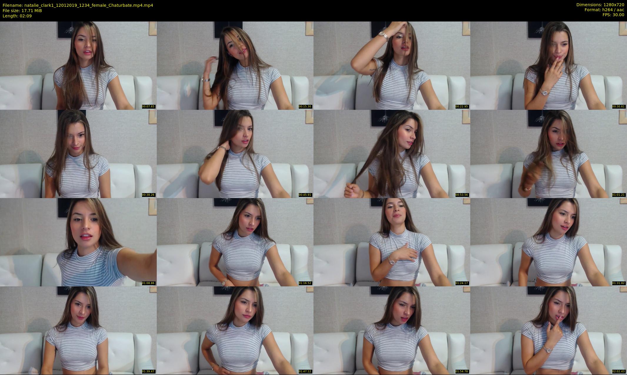 natalie_clark1 — 3 minute Chaturbate female cam show recording, 720p, Jan 12, 2019