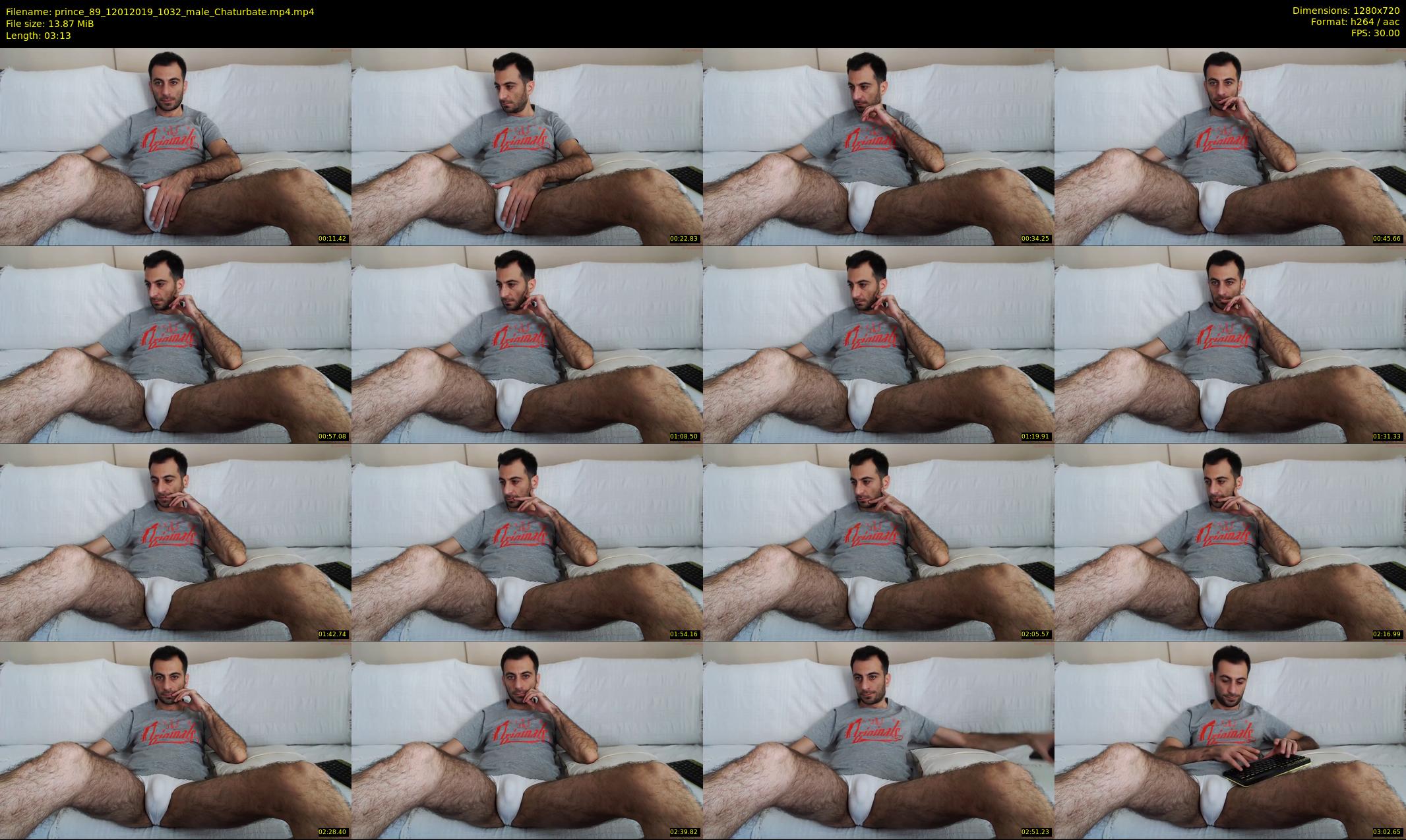 prince_89 — 4 minute Chaturbate male cam show recording, 720p, Jan 12, 2019