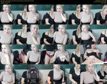 schoolteach — 62 minute Chaturbate female cam show recording, 720p, Jan 12, 2019