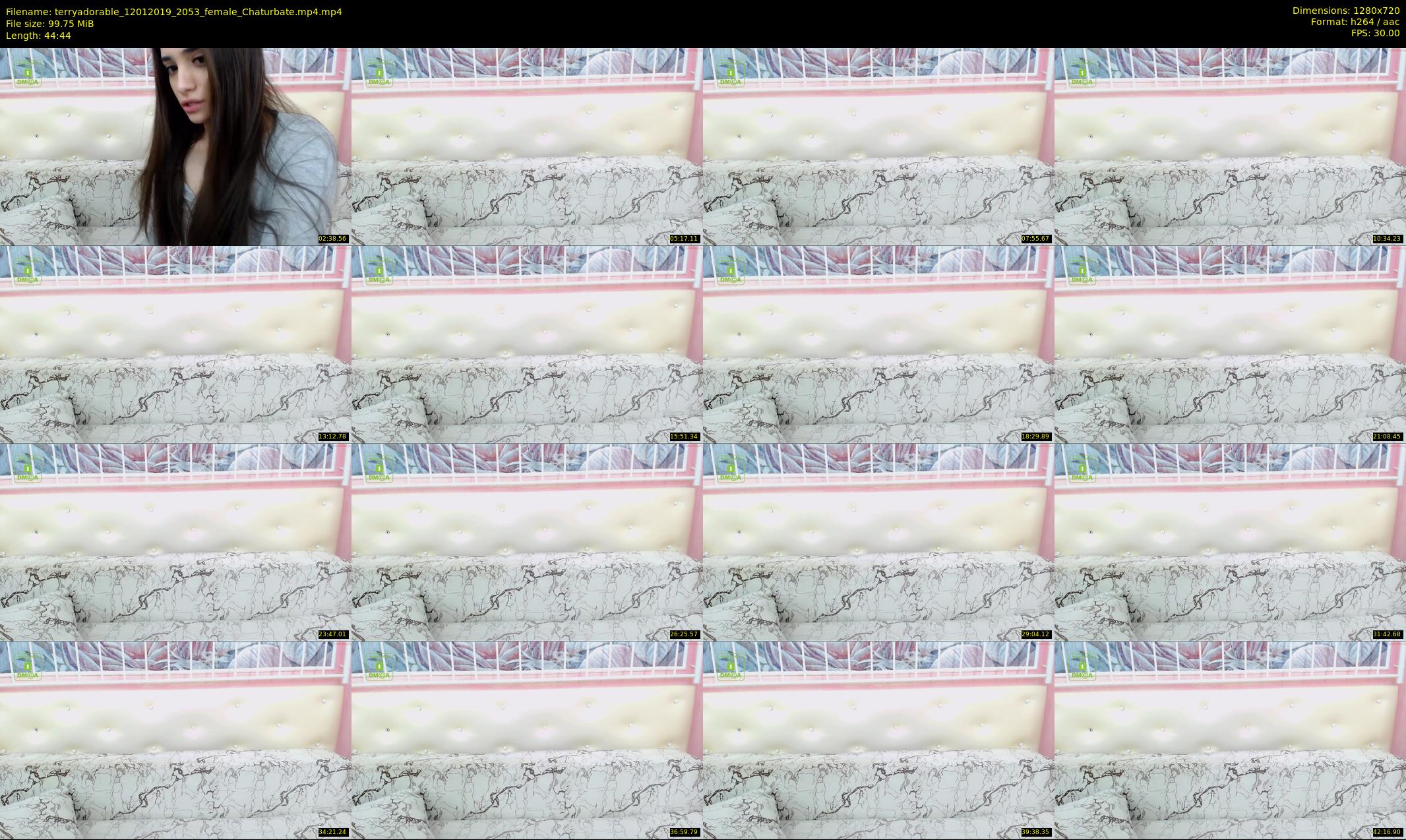 terryadorable — 45 minute Chaturbate female cam show recording, 720p, Jan 12, 2019