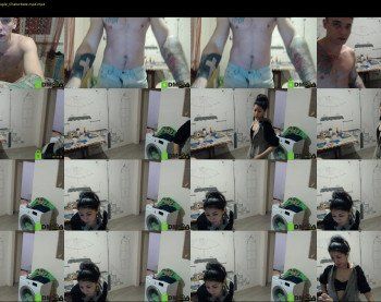 trioa — 2 minute Chaturbate couple cam show recording, 720p, Jan 12, 2019