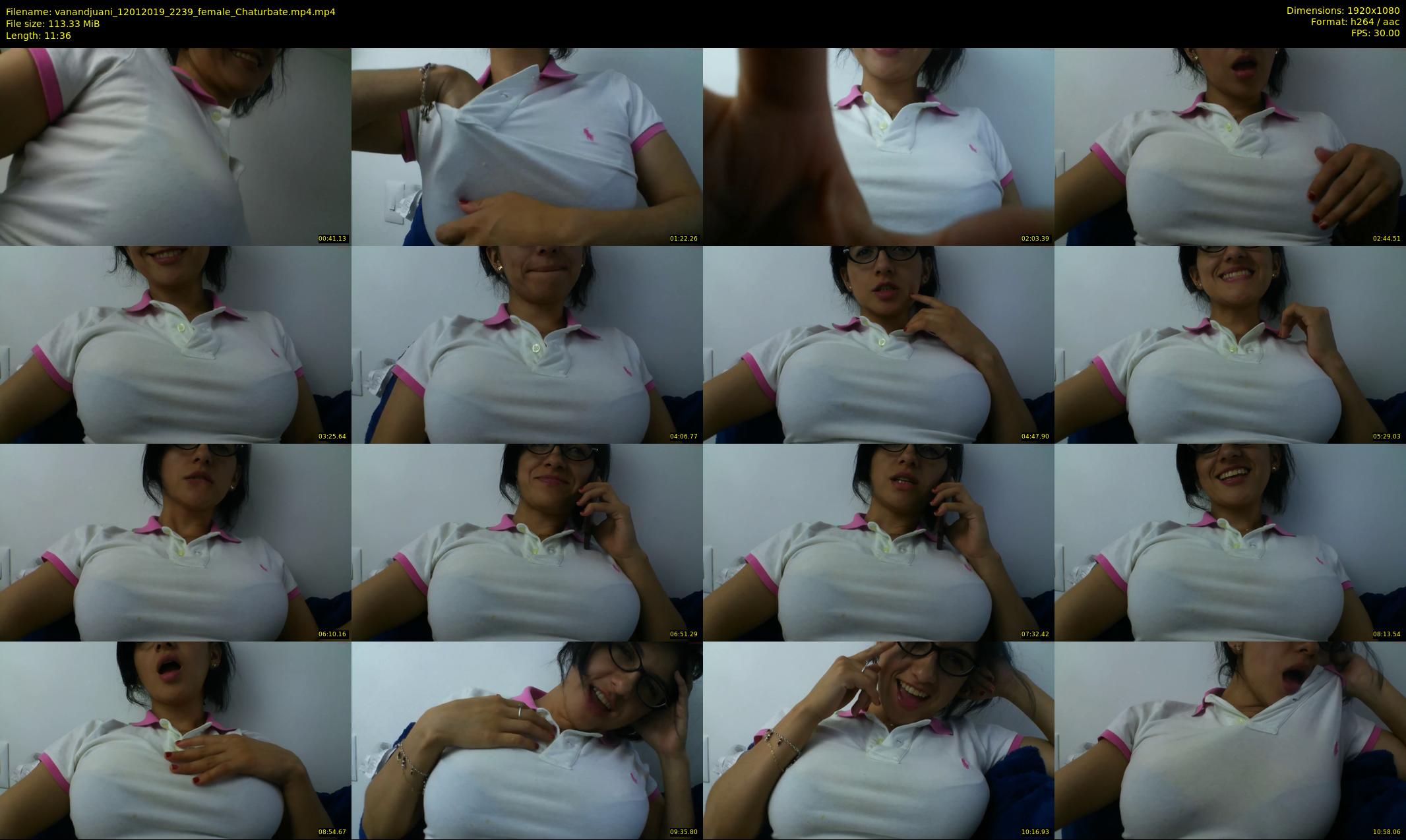 vanandjuani — 12 minute Chaturbate female cam show recording, 1080p, Jan 12, 2019