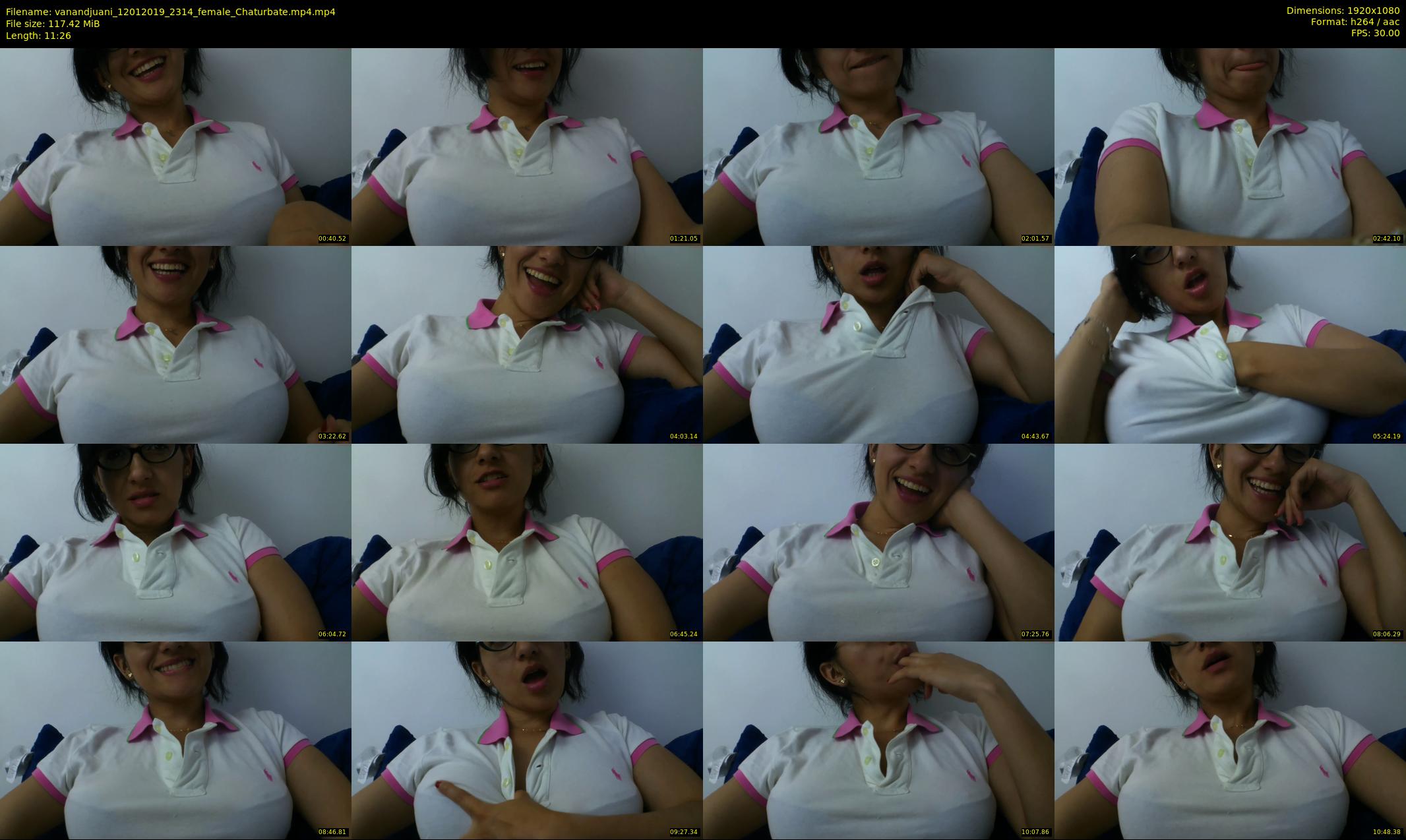 vanandjuani — 12 minute Chaturbate female cam show recording, 1080p, Jan 12, 2019