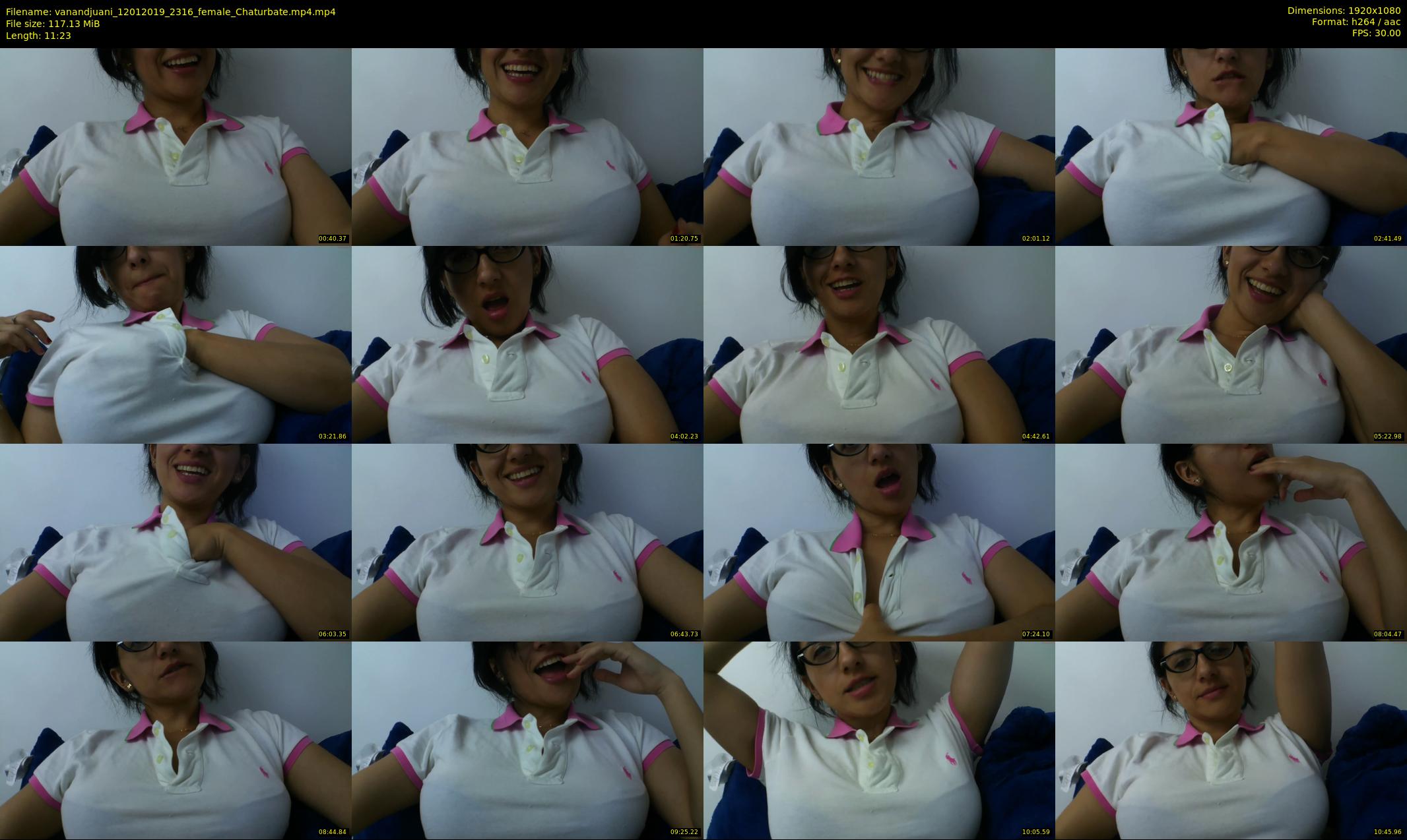 vanandjuani — 12 minute Chaturbate female cam show recording, 1080p, Jan 12, 2019