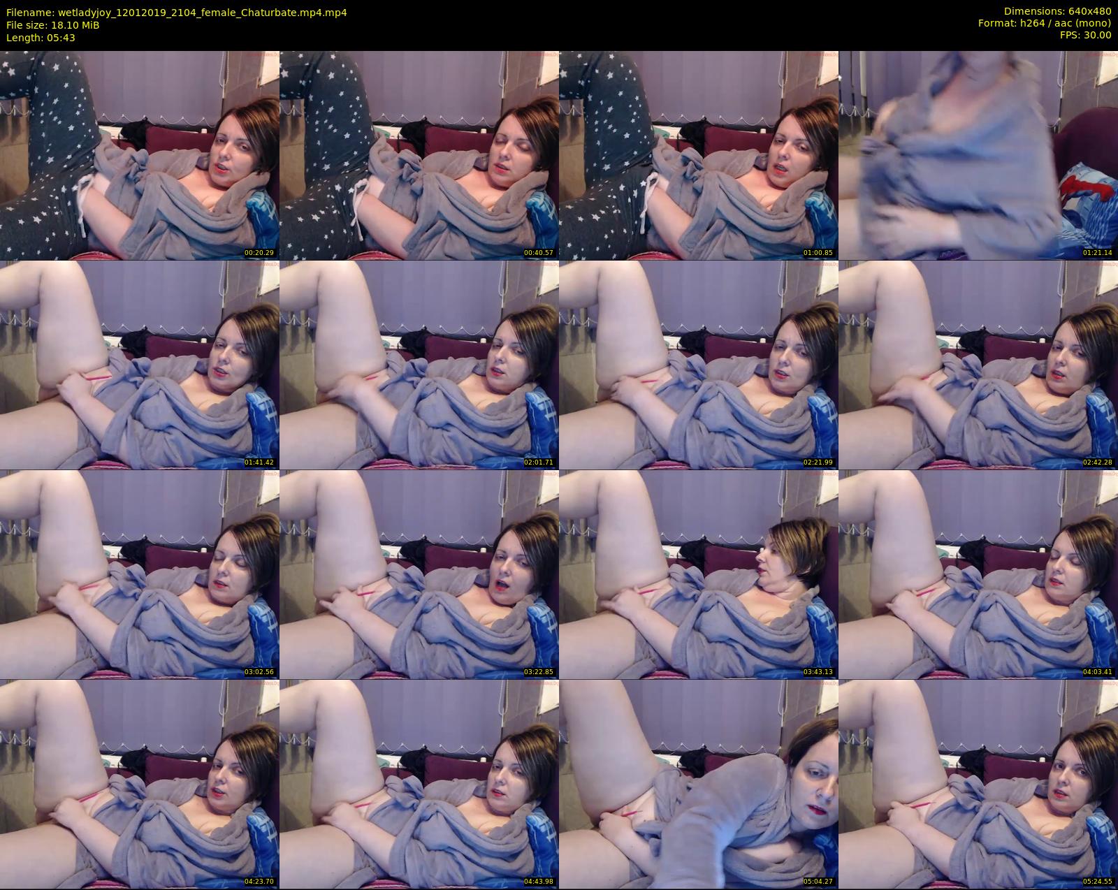 wetladyjoy — 6 minute Chaturbate female cam show recording, 480p, Jan 12, 2019