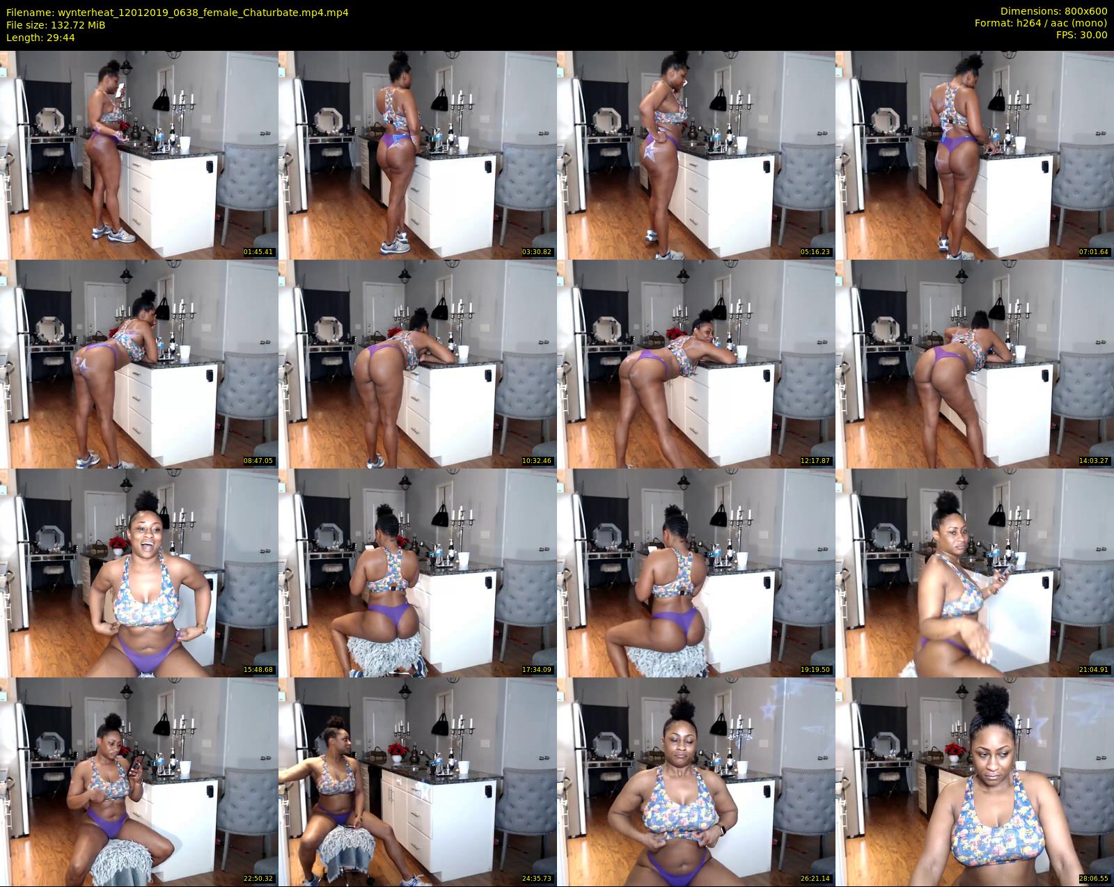 wynterheat — 30 minute Chaturbate female cam show recording, 480p, Jan 12, 2019