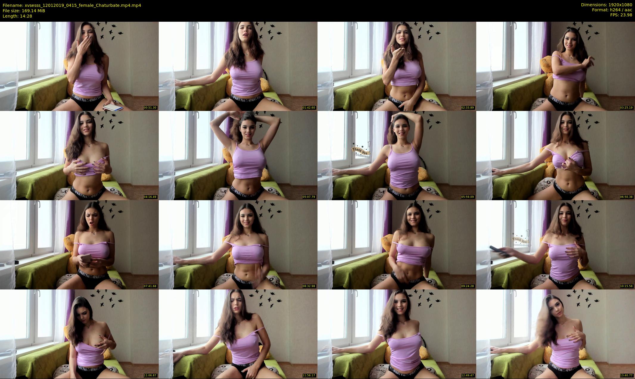 xvsesss — 15 minute Chaturbate female cam show recording, 1080p, Jan 12, 2019