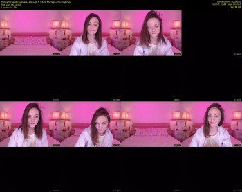 AddictiveLara — 25 minute MyFreeCams cam show recording, 480p, Jan 13, 2019