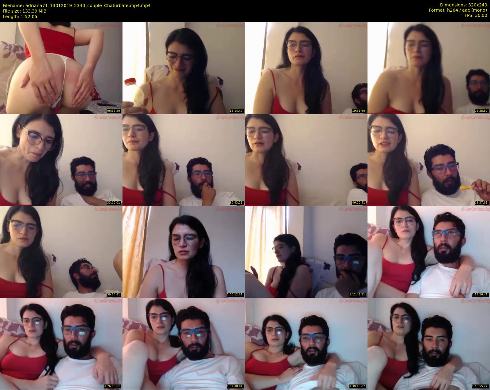 adriana71 — 113 minute Chaturbate couple cam show recording, SD, Jan 13, 2019