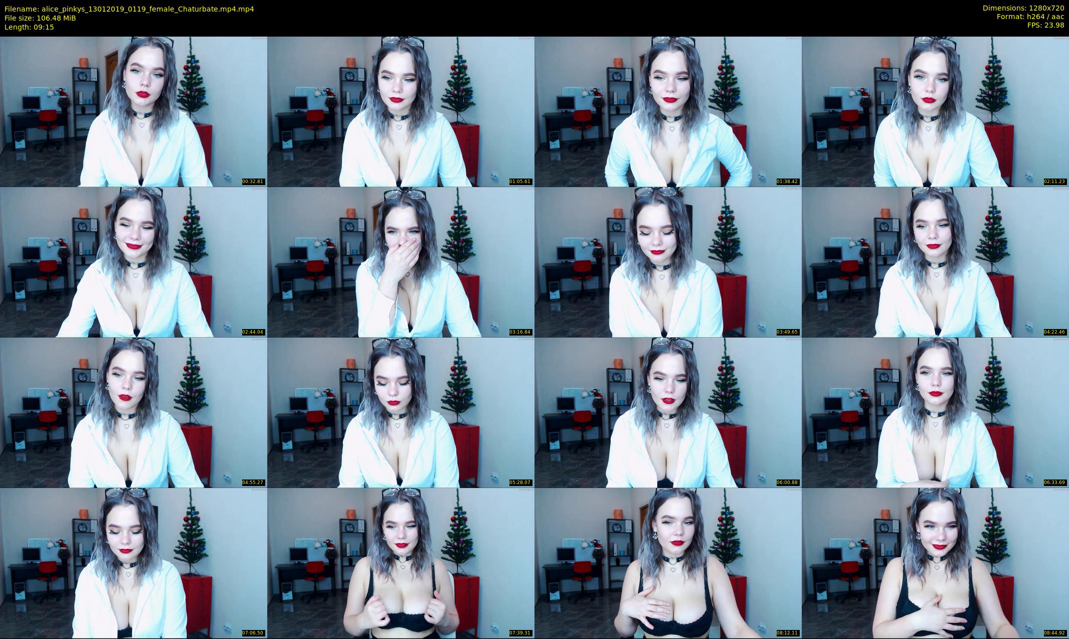 alice_pinkys — 10 minute Chaturbate female cam show recording, 720p, Jan 13, 2019