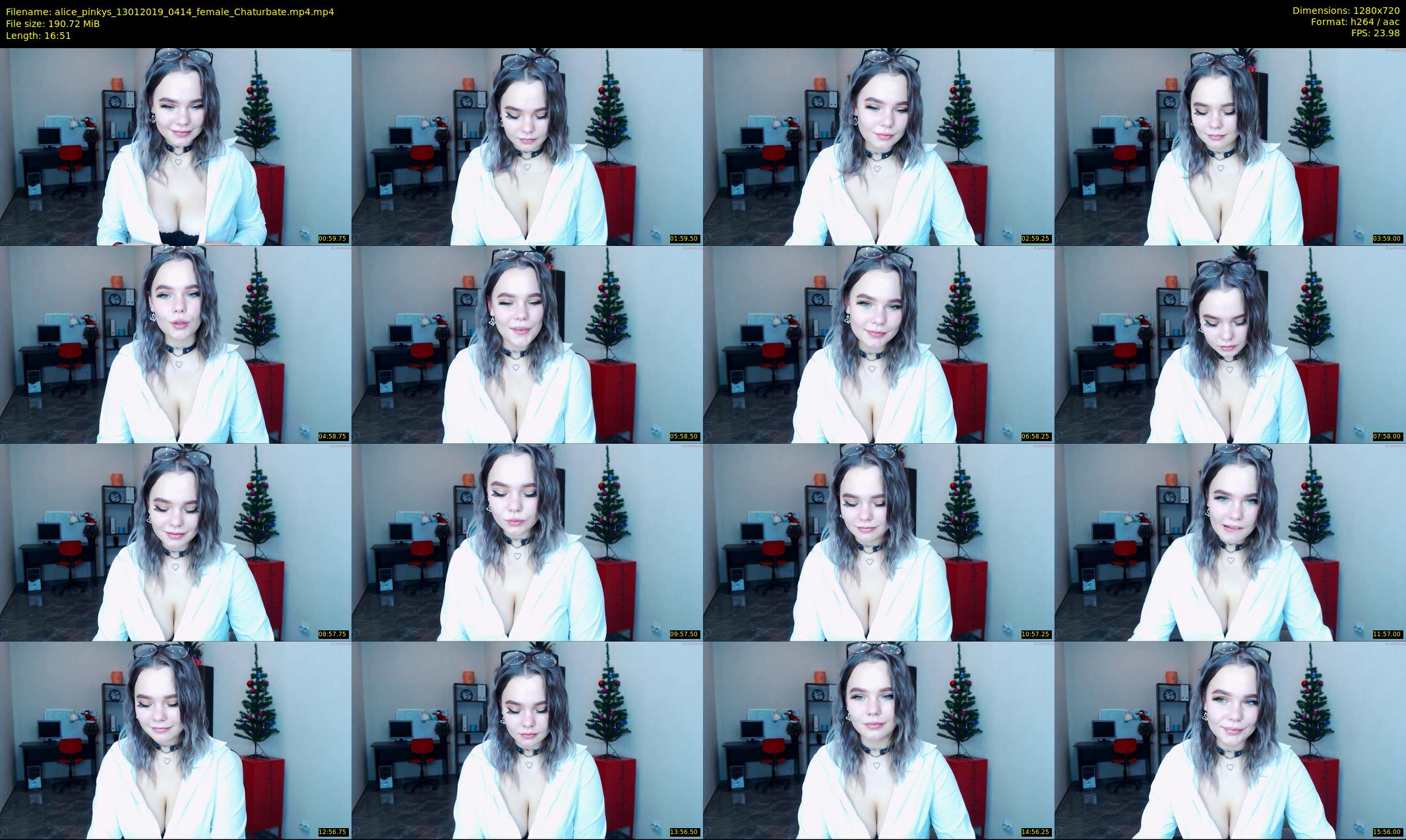 alice_pinkys — 17 minute Chaturbate female cam show recording, 720p, Jan 13, 2019