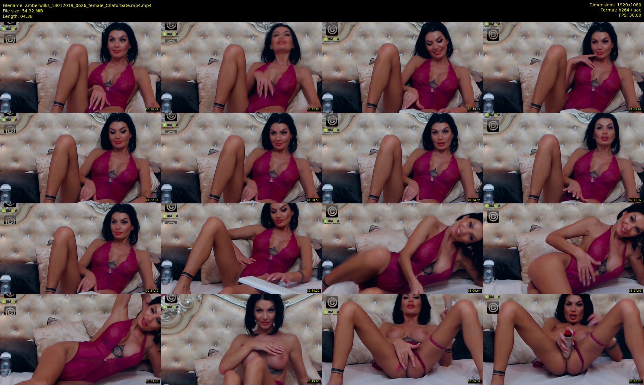 amberwillis — 5 minute Chaturbate female cam show recording, 1080p, Jan 13, 2019