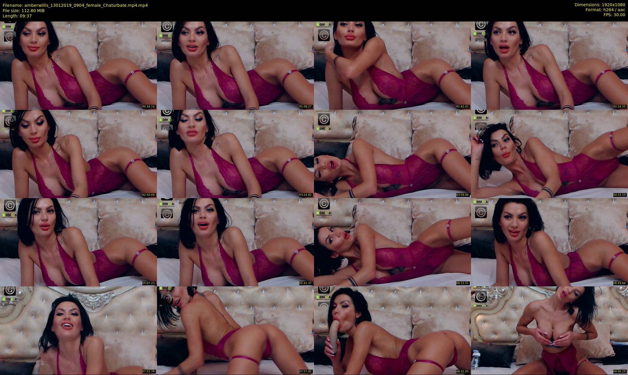 amberwillis — 10 minute Chaturbate female cam show recording, 1080p, Jan 13, 2019