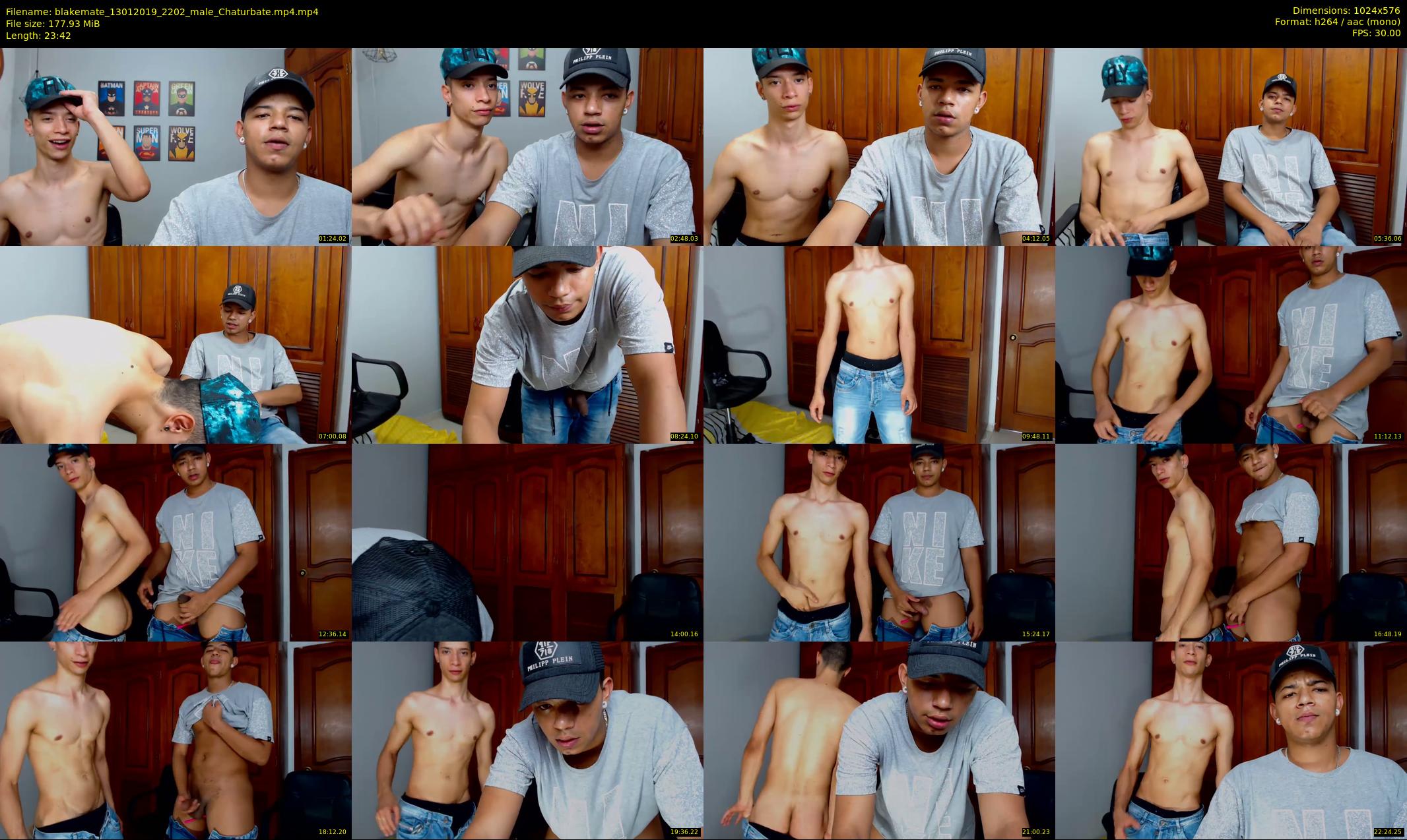 blakemate — 24 minute Chaturbate male cam show recording, 480p, Jan 13, 2019