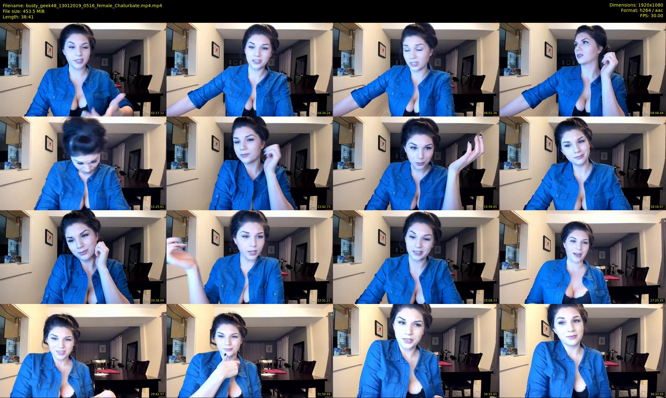 busty_geek48 — 39 minute Chaturbate female cam show recording, 1080p, Jan 13, 2019