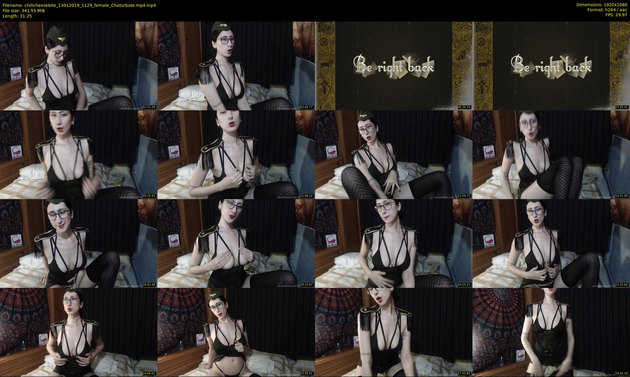 chilicheesebite — 32 minute Chaturbate female cam show recording, 1080p, Jan 13, 2019