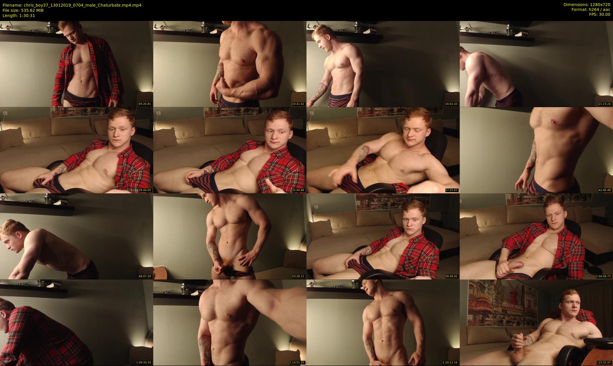 chris_boy37 — 91 minute Chaturbate male cam show recording, 720p, Jan 13, 2019