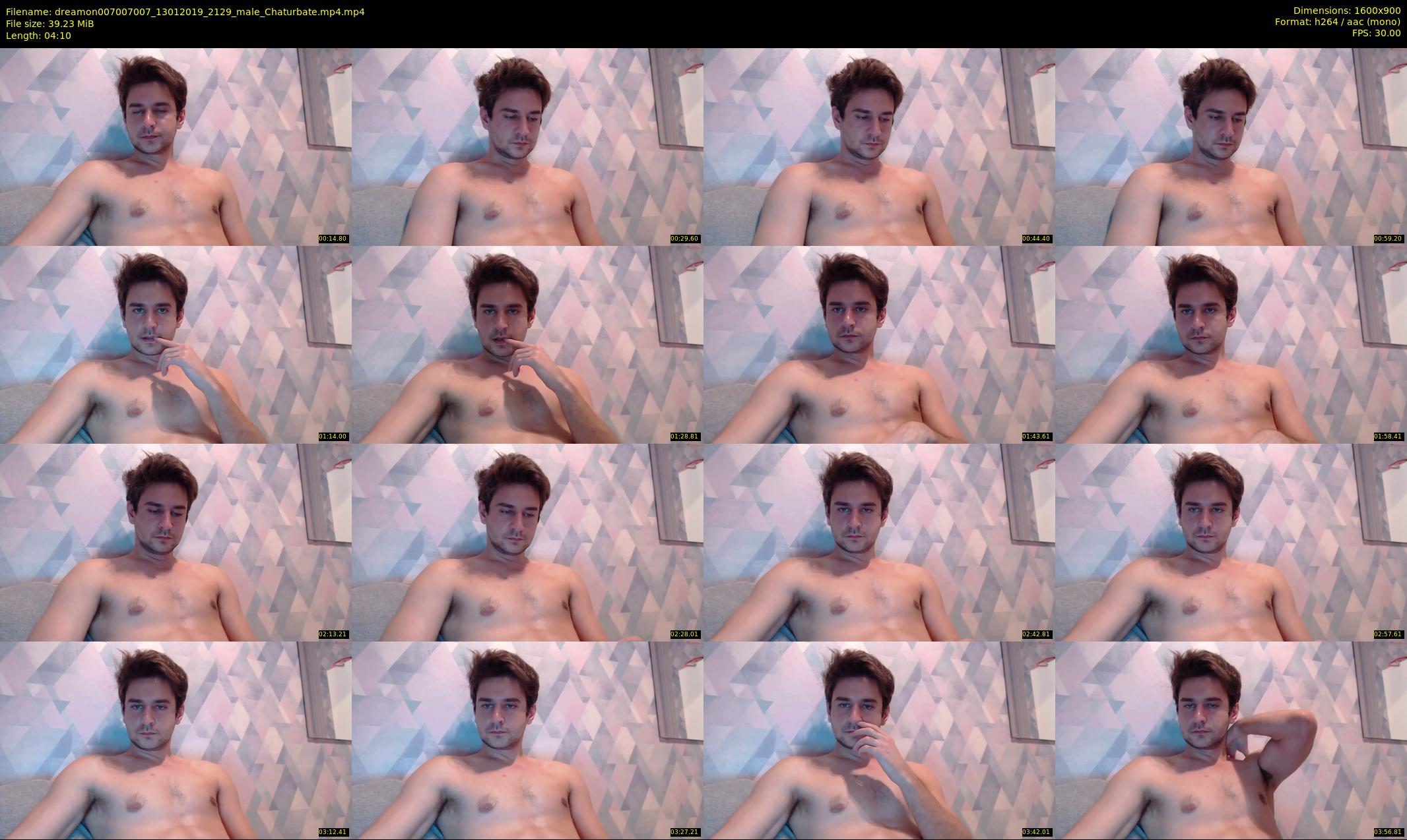 dreamon007007007 — 5 minute Chaturbate male cam show recording, 720p, Jan 13, 2019